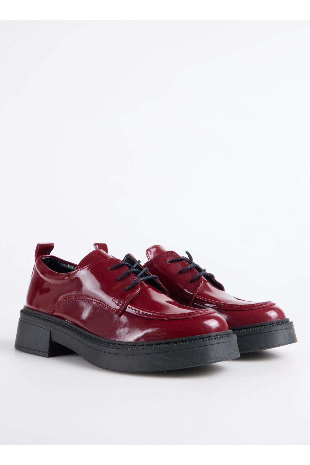 F By Fabrika F By Fabrika Bordo Kadın Loafer LANID Casual Ayakkabı | Flo Bordo - 3. görsel