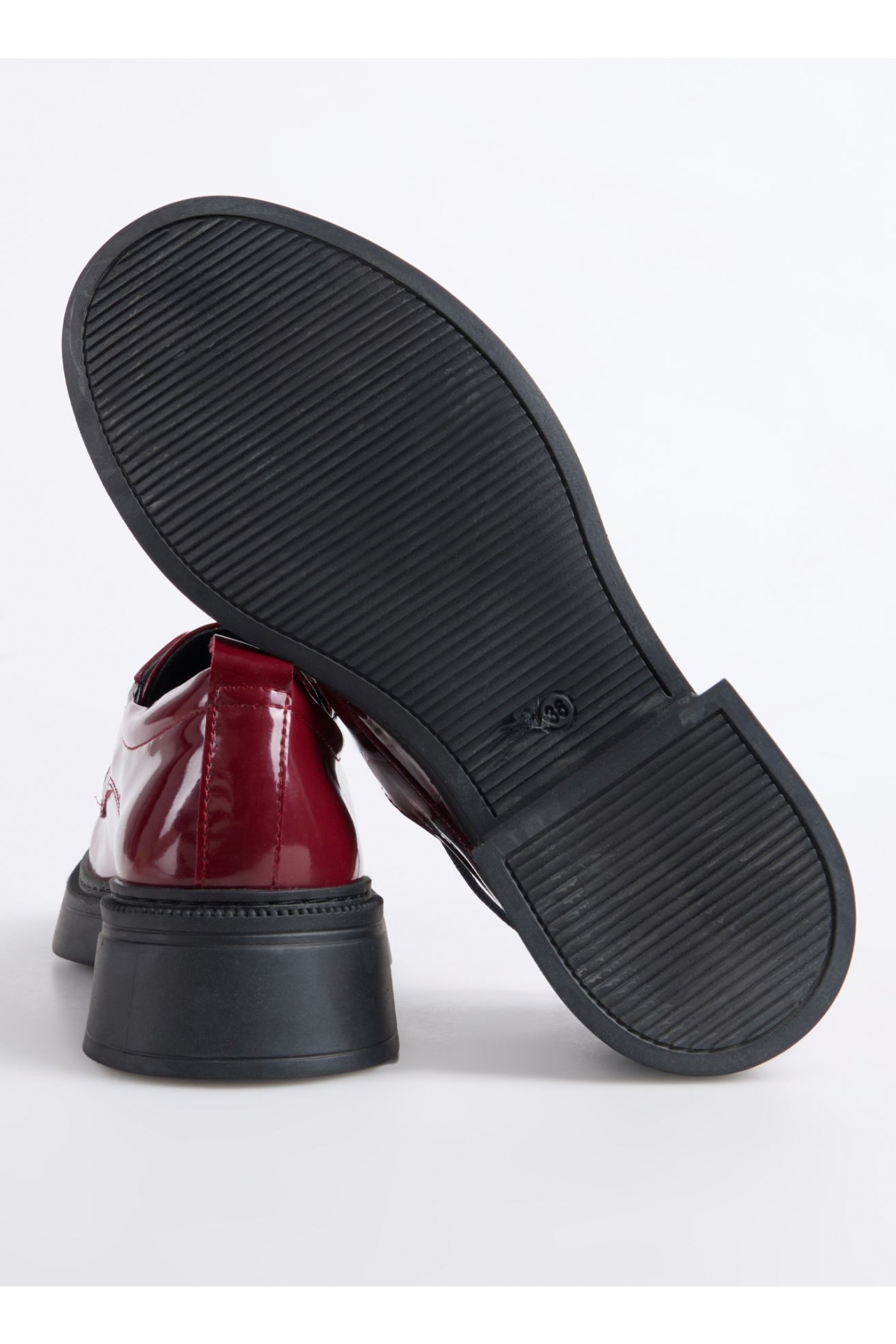 F By Fabrika F By Fabrika Bordo Kadın Loafer LANID Casual Ayakkabı | Flo Bordo - 5. görsel