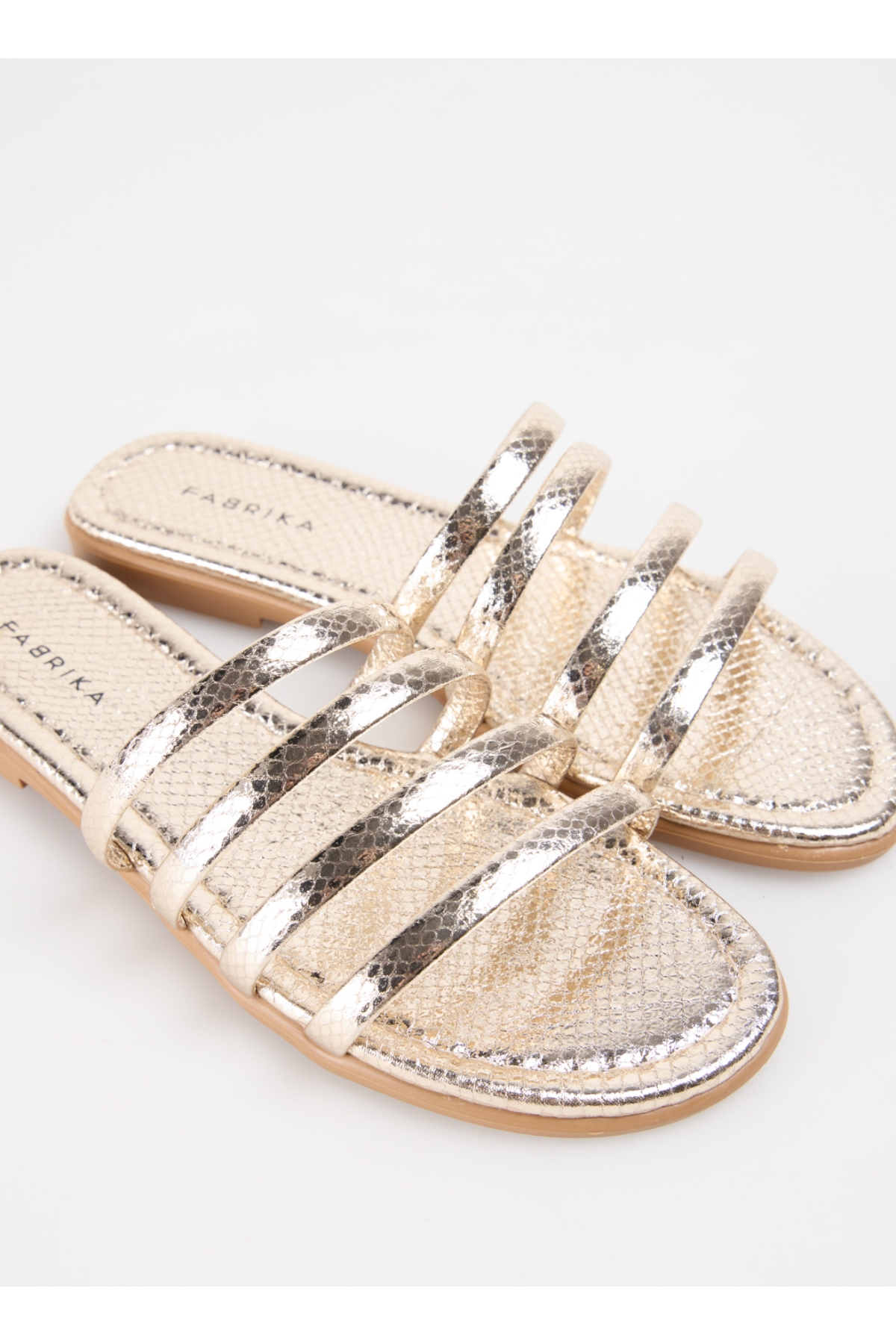 Fabrika Fabrika Altın Kadın Terlik NIOBE Sandalet & Terlik | Flo Altın - 6. görsel