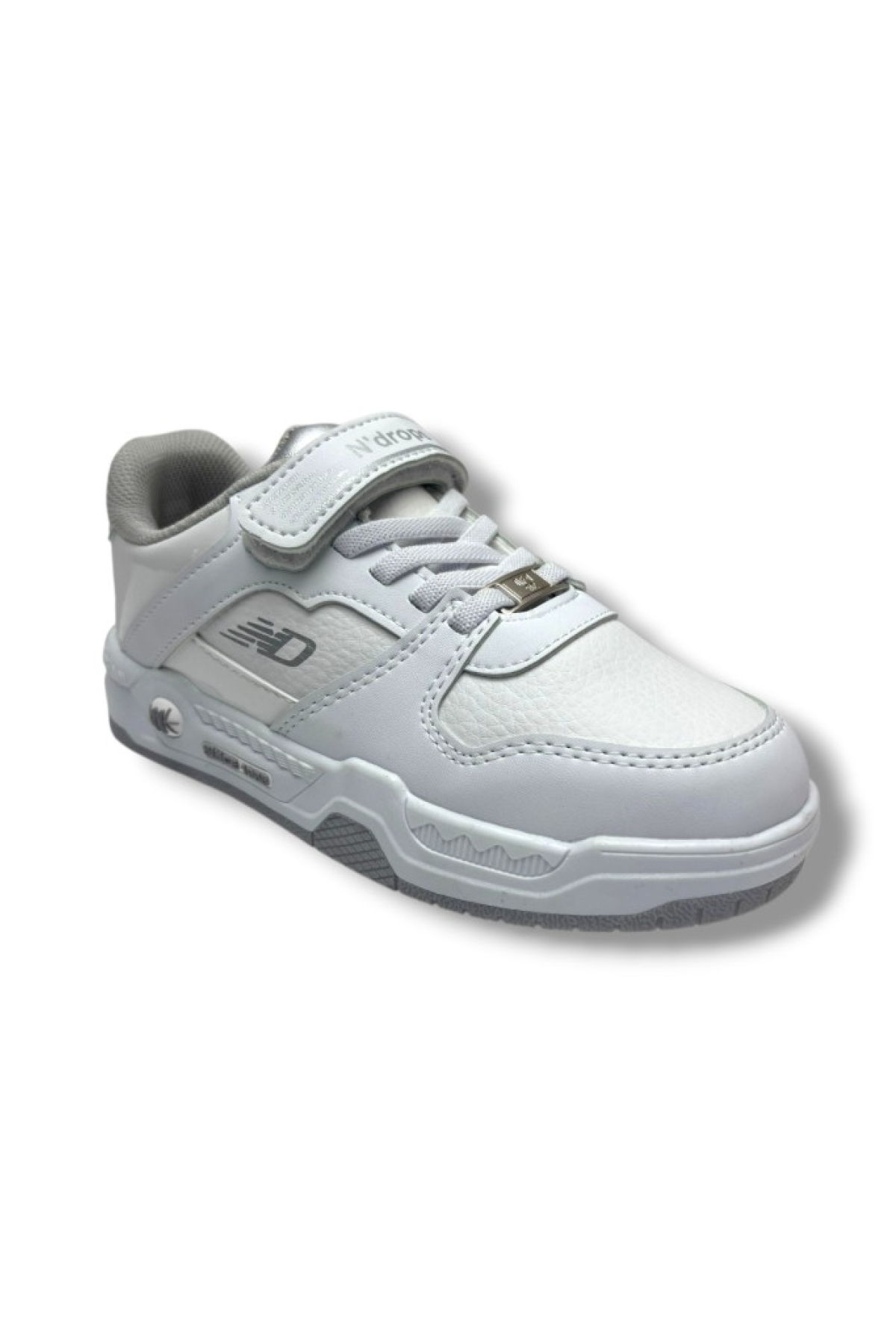 012-26 Deri Cırt Bantlı Çocuk Sneaker 31-35 - Görsel 2