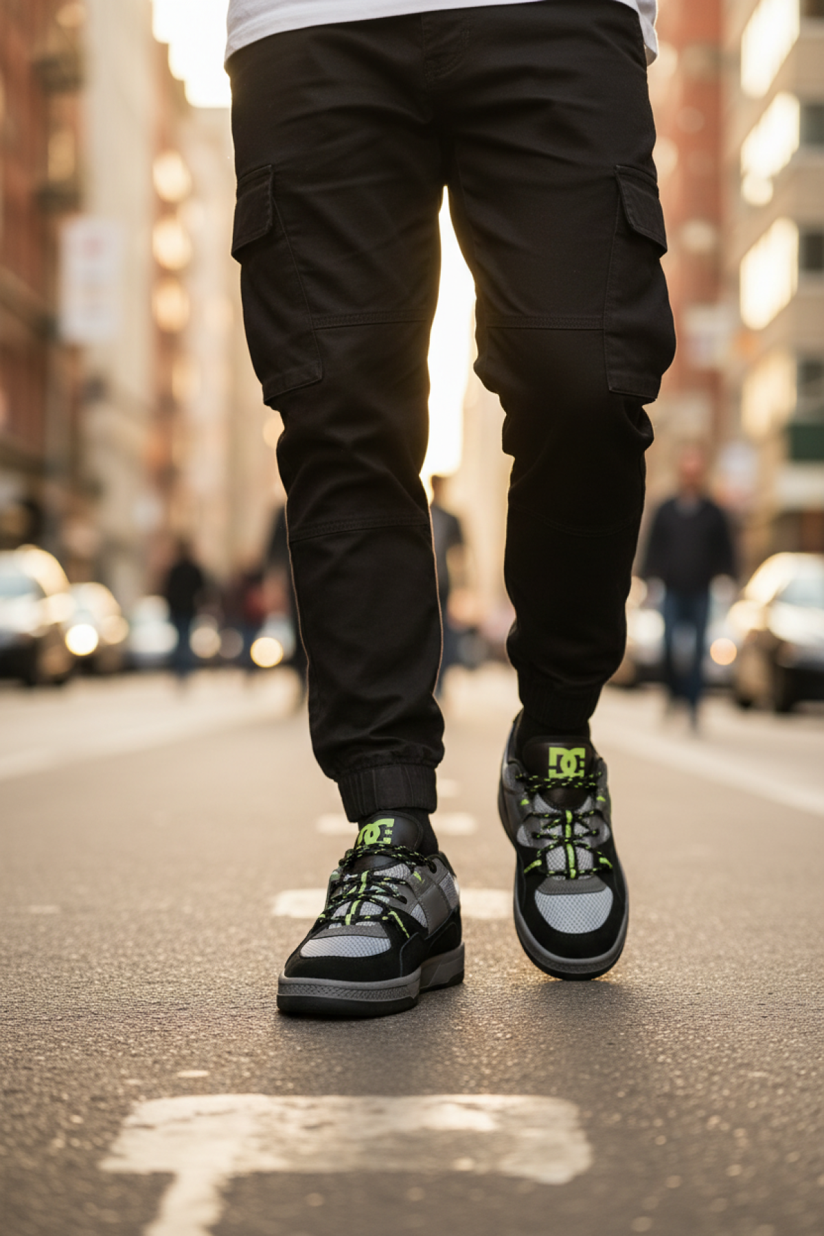 DC SHOES CONSTRUCT Siyah Erkek Sneaker - Görsel 3