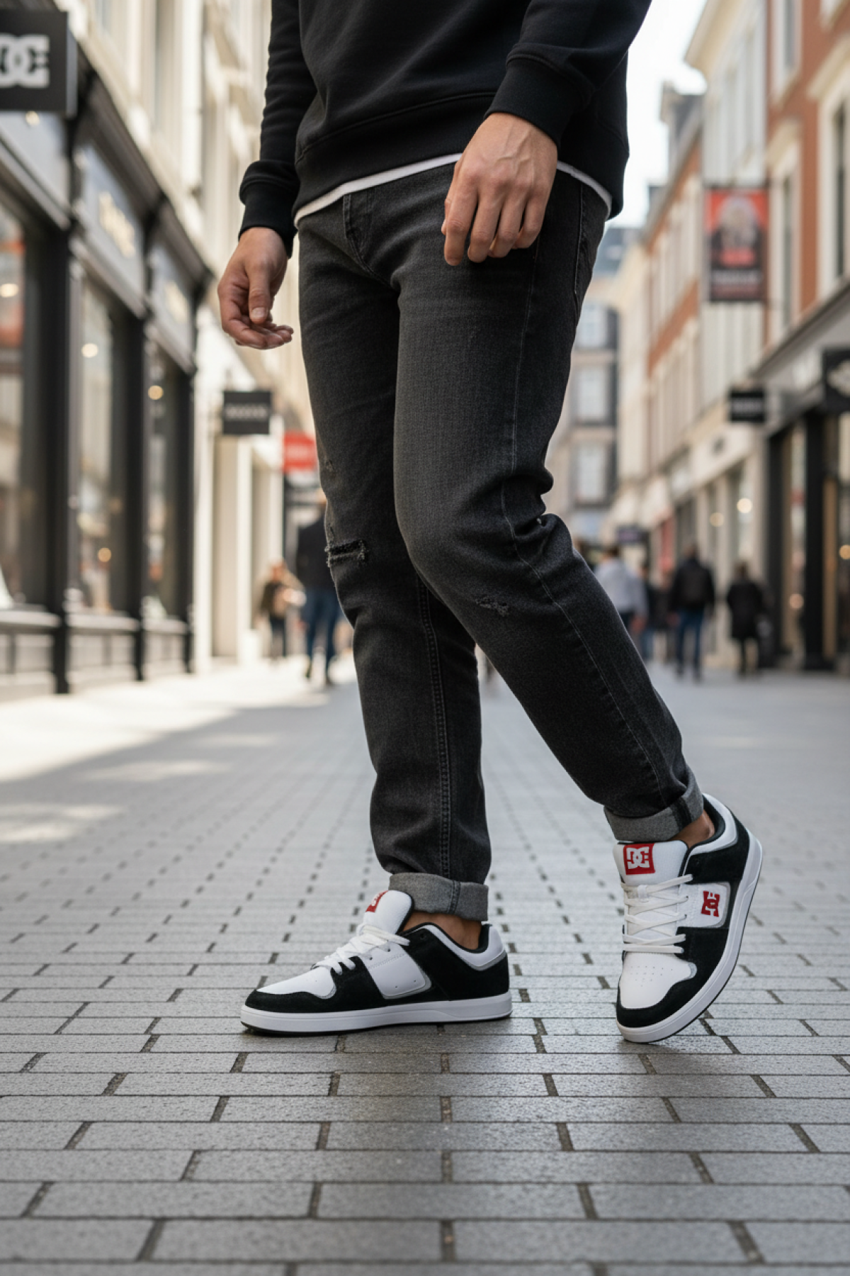 CURE Siyah Erkek Sneaker - Görsel 3