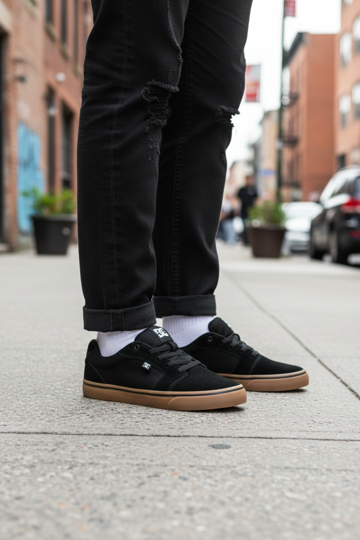 ANVIL (BGM) Siyah Erkek Sneaker - Görsel 3