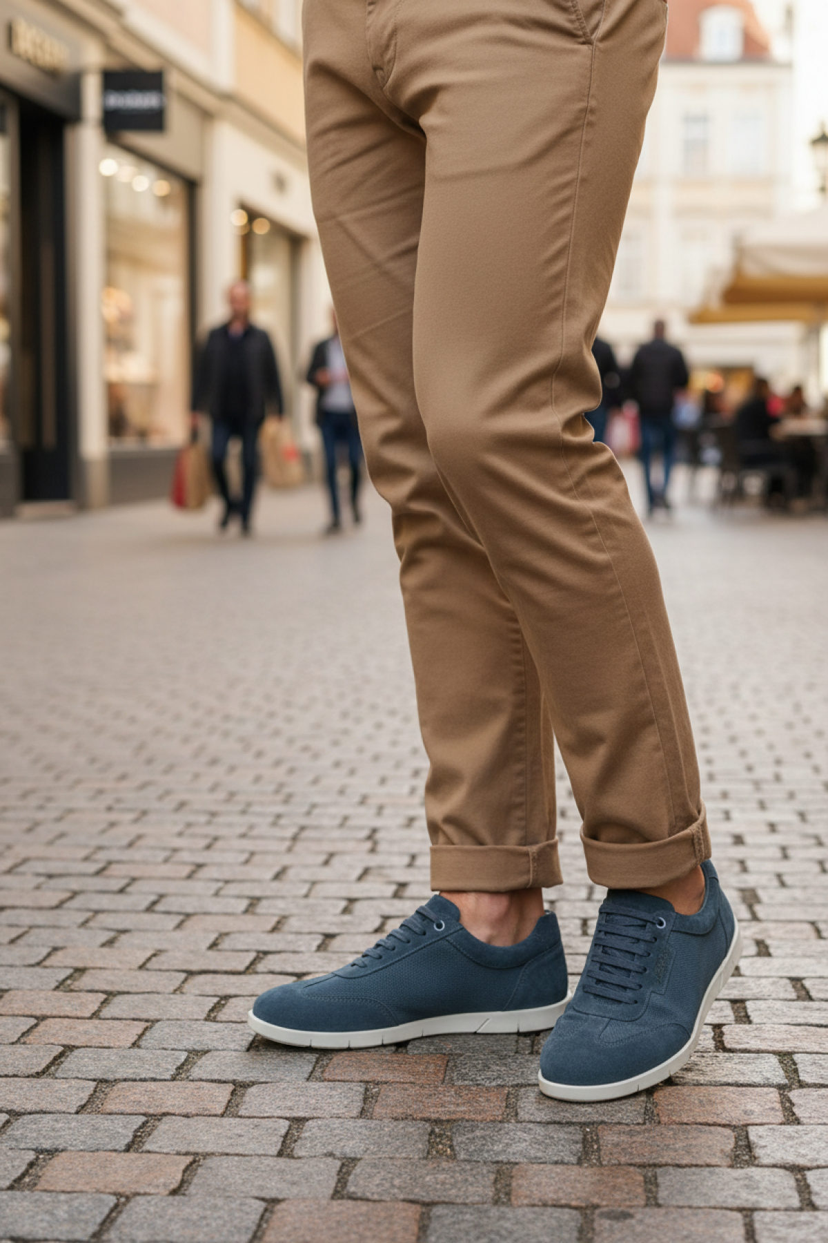 Dockers by Gerli 238570ST 5FX Mavi Erkek Ayakkabı - Görsel 3