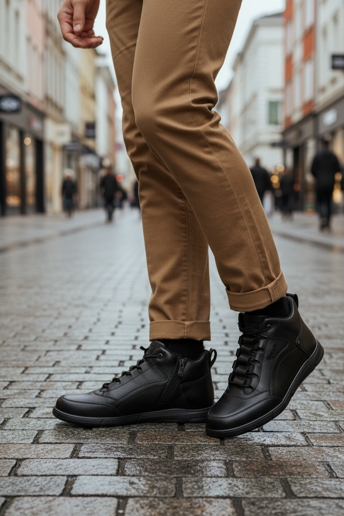 Dockers by Gerli KANE HI 5PR Siyah Erkek Bot - Görsel 3