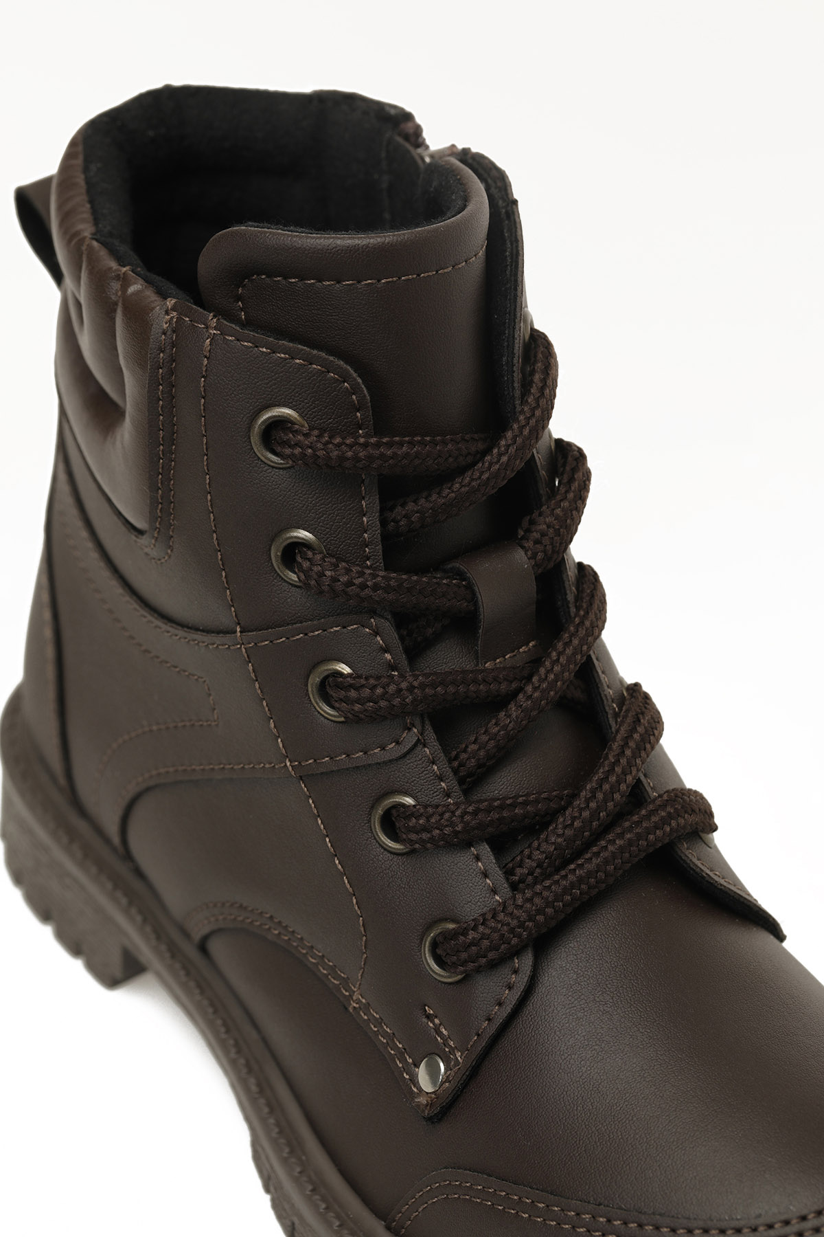 TOMASSO F 5PR Kahverengi Erkek Çocuk Worker Bot - Görsel 8