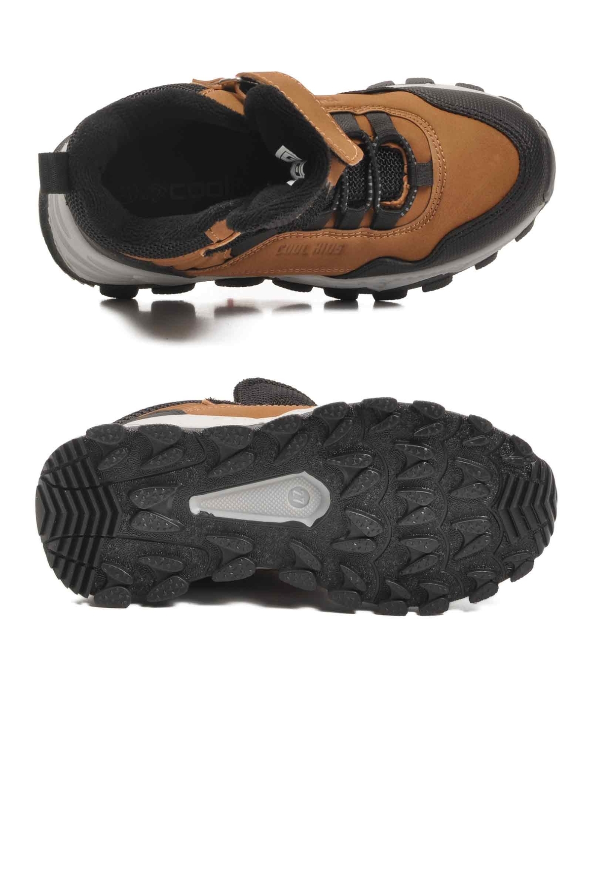 Taba Gri Cırtlı Kaymaz Taban Erkek Çocuk Outdoor Bot Doruk F - Görsel 6