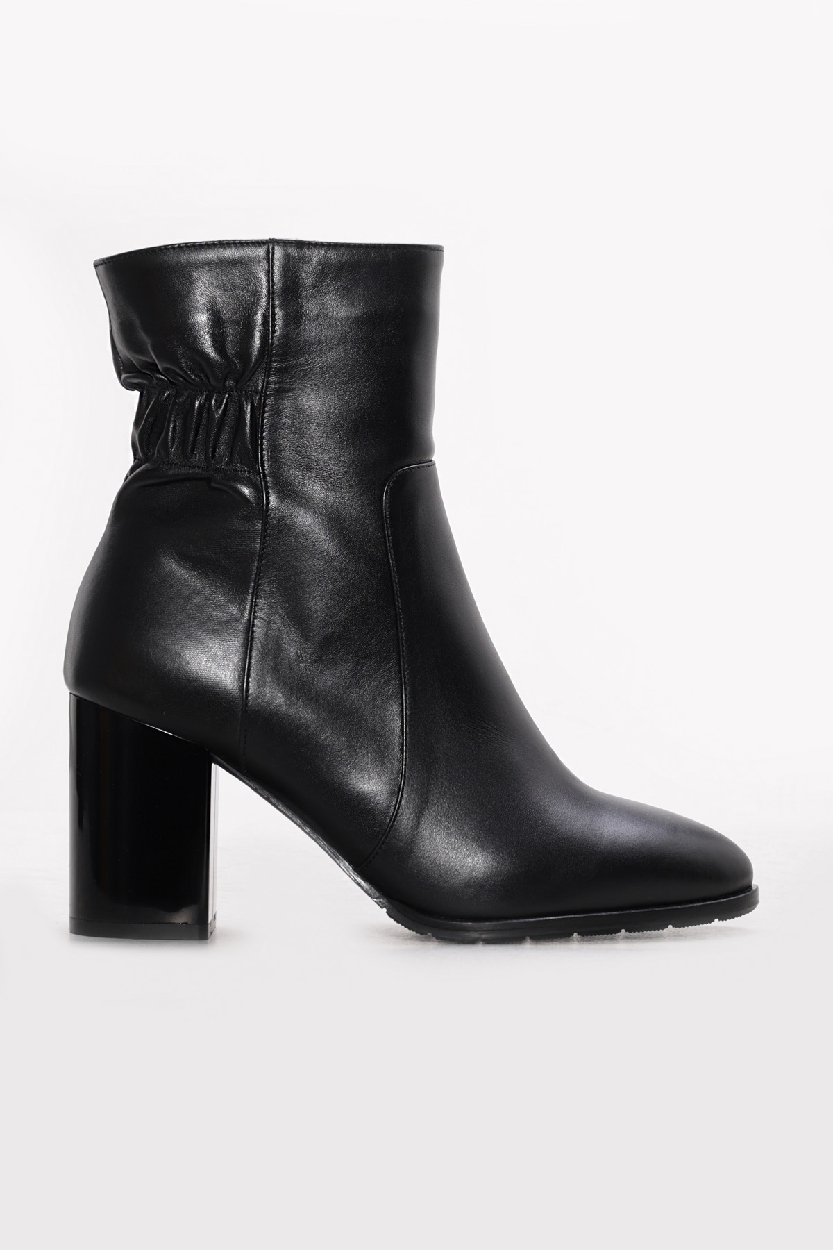 Hakiki Deri Kürklü Kadın Klasik Bot 264KZA687 - Görsel 2