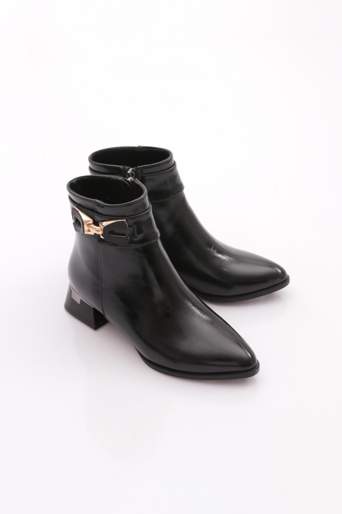 25100 Kadin Topuklu Bot - Görsel 3