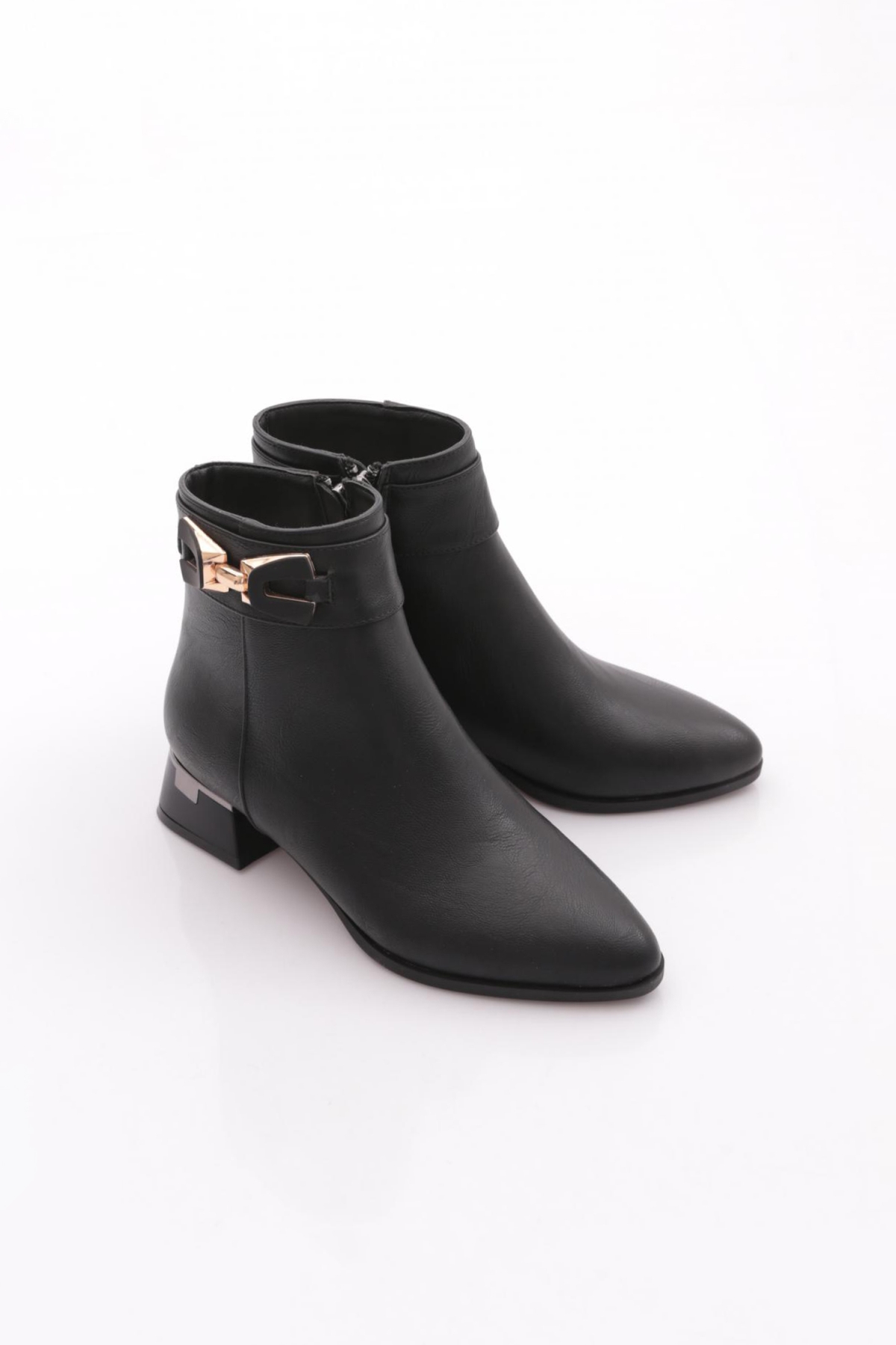 25100 Kadin Topuklu Bot - Görsel 3