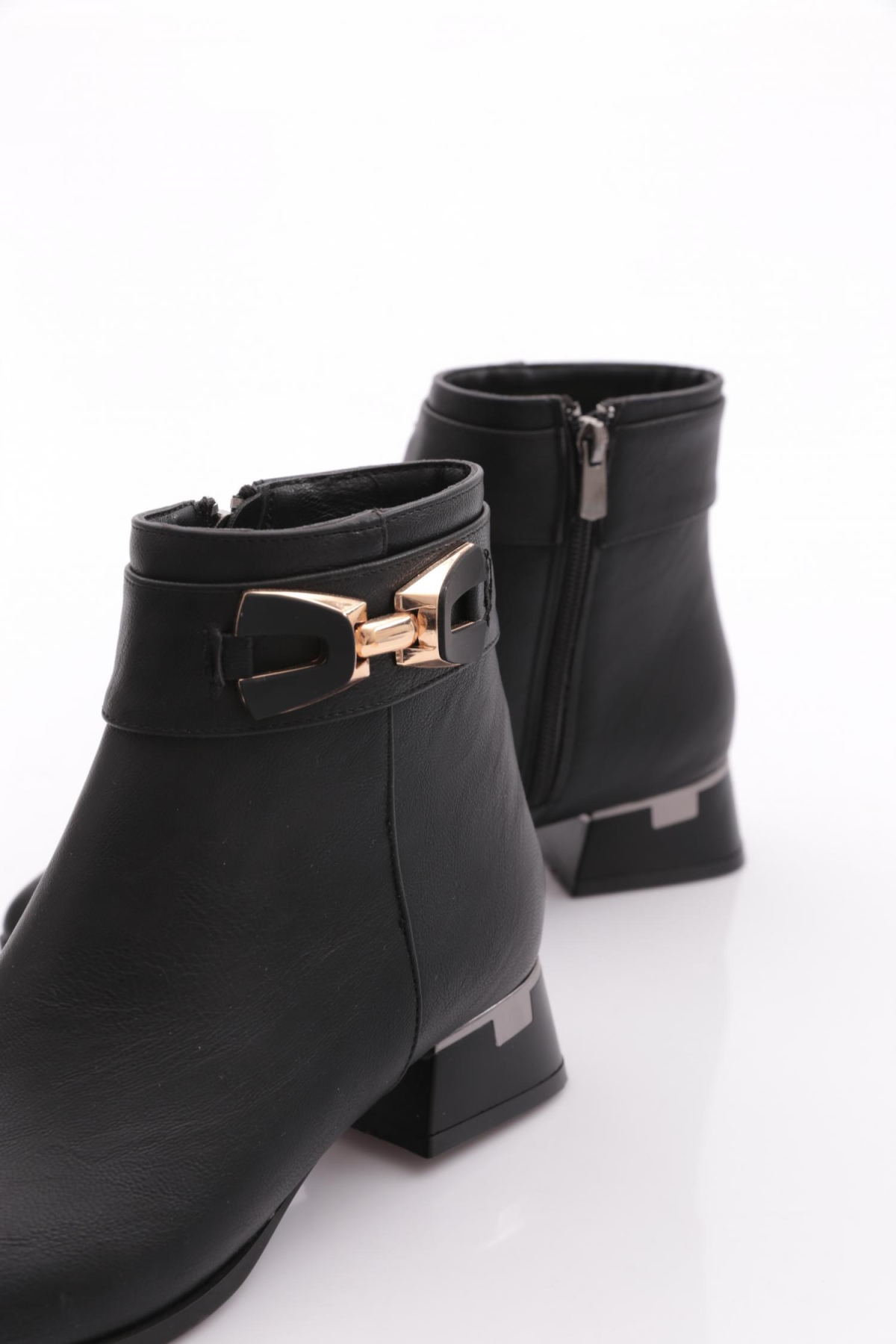 25100 Kadin Topuklu Bot - Görsel 5