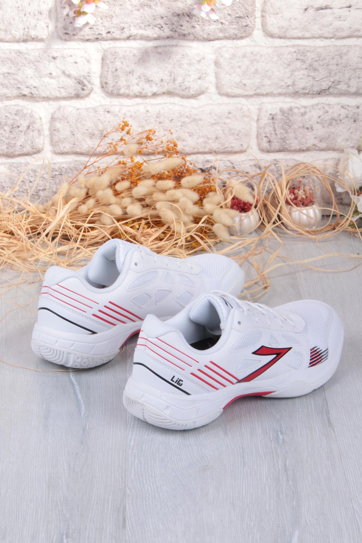 Efes Kauçuk Taban Voleybol ayakkabısı Salon Ayakkabısı Kadın Erkek Ayakkabı - Görsel 7