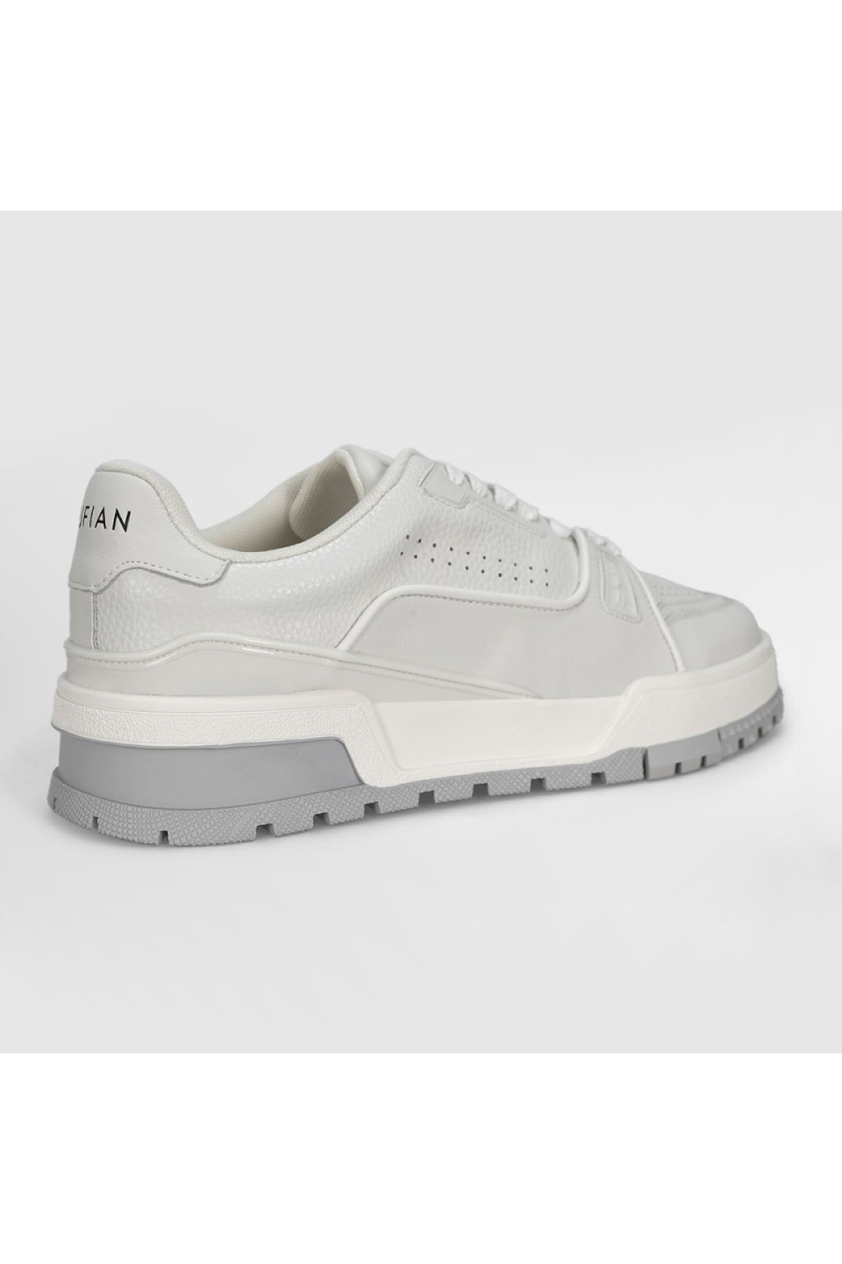 Lufıan Albert Beyaz Deri Erkek Spor Ayakkabı 112230250 - Görsel 4