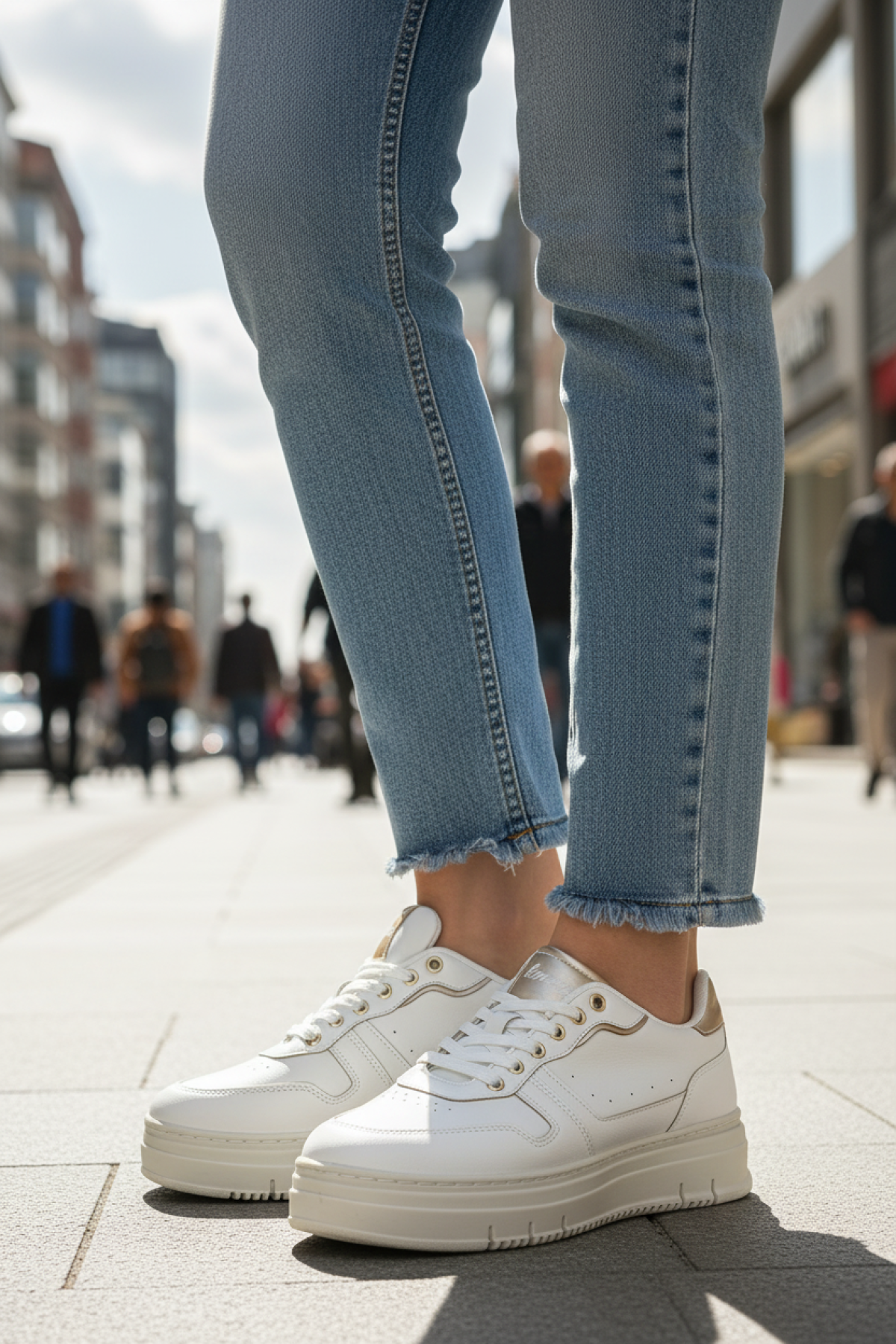 ELLY 5PR Beyaz Kadın Sneaker - Görsel 3