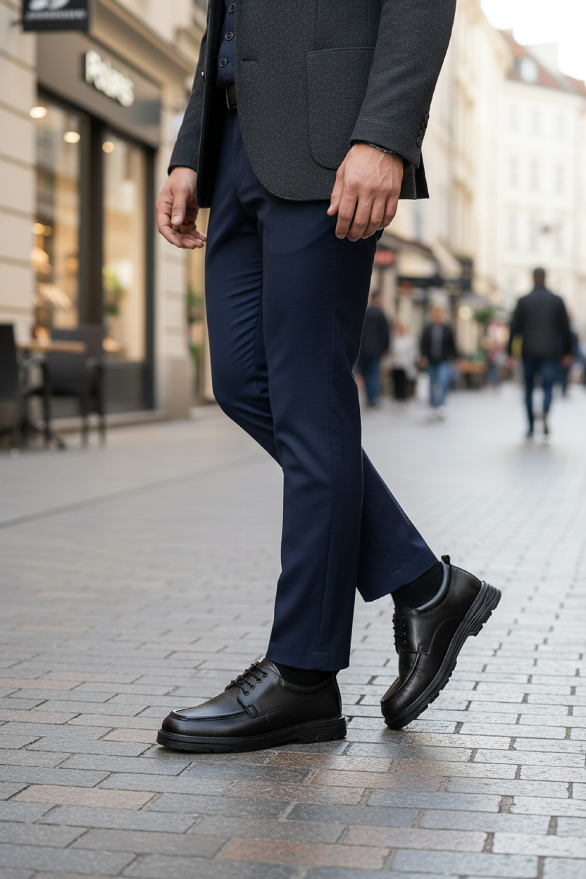 Polaris 5 Nokta 109015.M 5PR Siyah Erkek Rahat Ayakkabı - Görsel 3