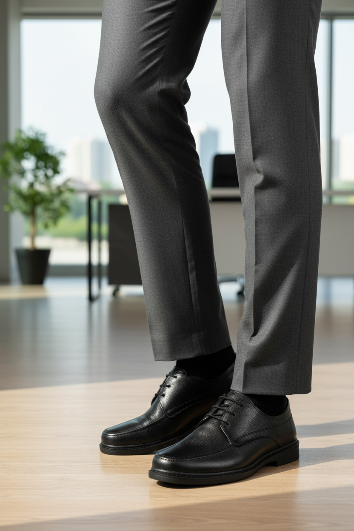 Polaris 5 Nokta 107539.M 5PR Siyah Erkek Ayakkabı - Görsel 3