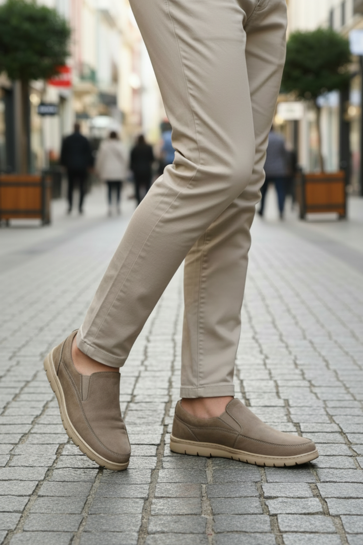 Polaris 5 Nokta 106120N.M 5PR Kum Erkek Rahat Ayakkabı - Görsel 3