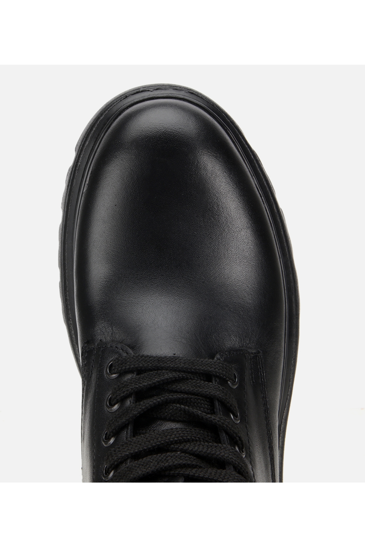 Erkek Deri Siyah Fermuarlı Yüksek Tabanlı Casual Bot - Görsel 5