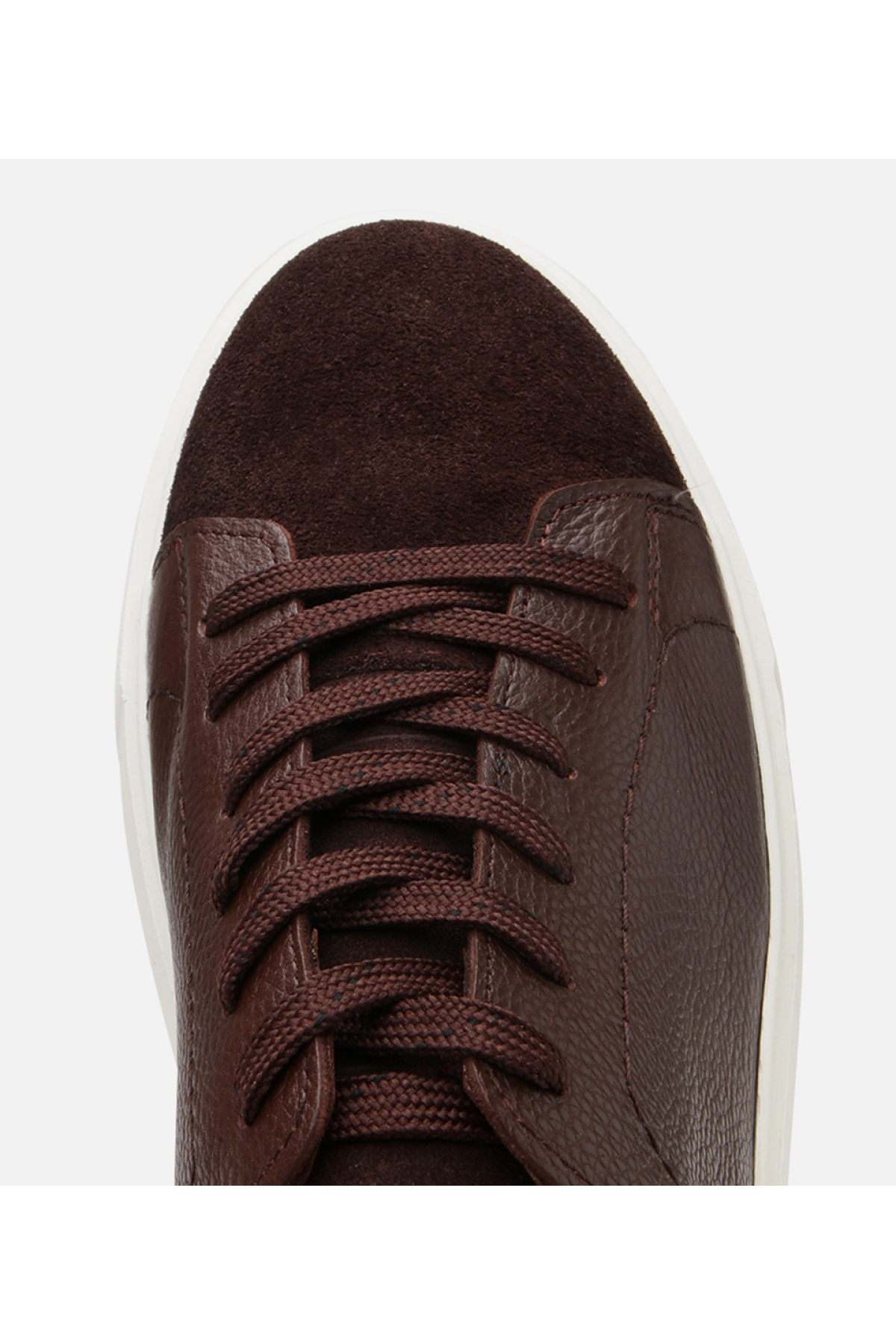Erkek Deri Kahverengi Hafif Tabanlı Spor Ayakkabı - Görsel 4