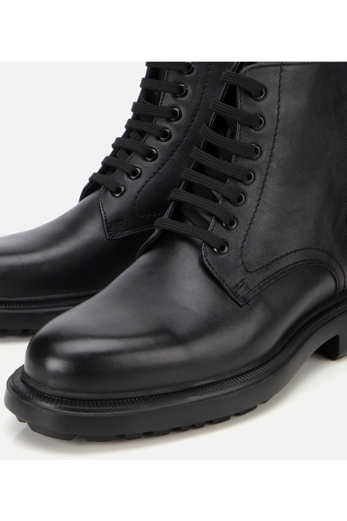 Erkek Deri Siyah Fermuarlı Kalın Tabanlı Casual Bot - Görsel 3