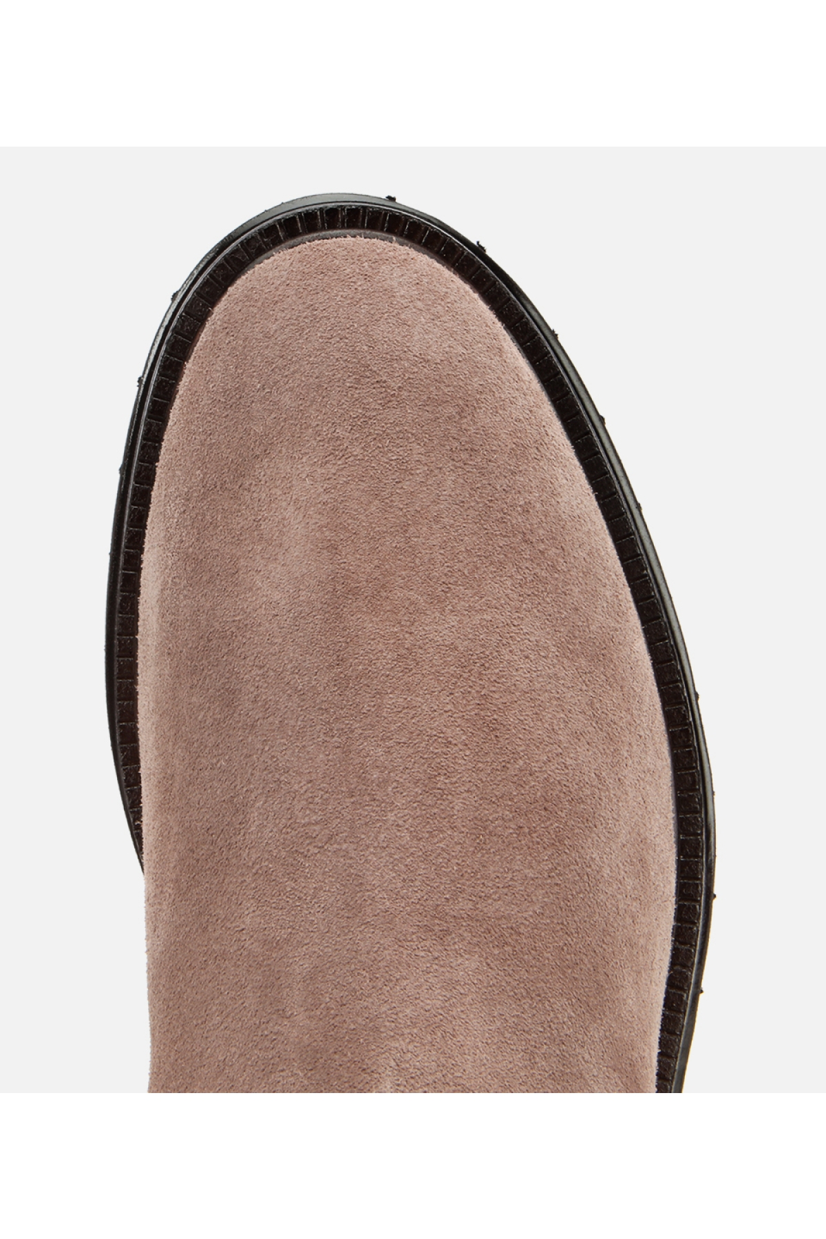 Erkek Süet Deri Vizon Lastik Detaylı Kalın Tabanlı Chelsea Bot - Görsel 5