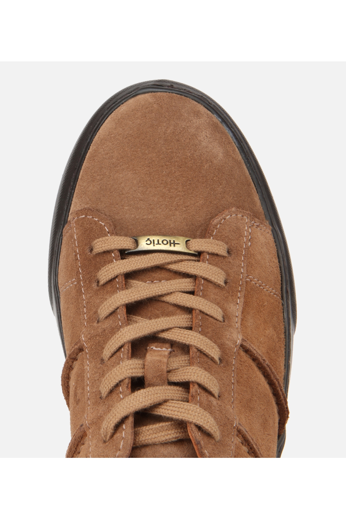 Erkek Süet Deri Taba Düz Günlük Ayakkabı - Görsel 5