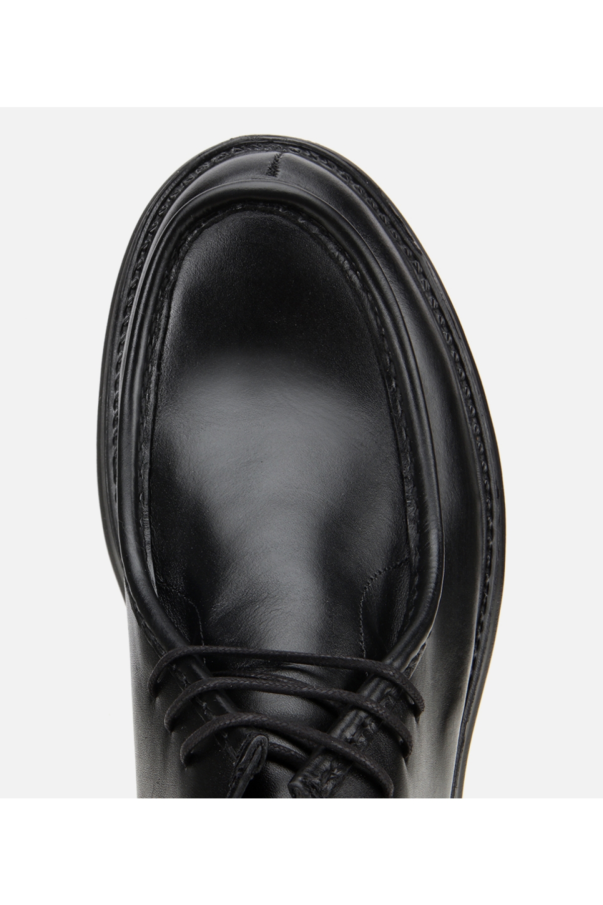 Erkek Deri Siyah Yumuşak Dokulu Kalın Tabanlı Klasik Bot - Görsel 5