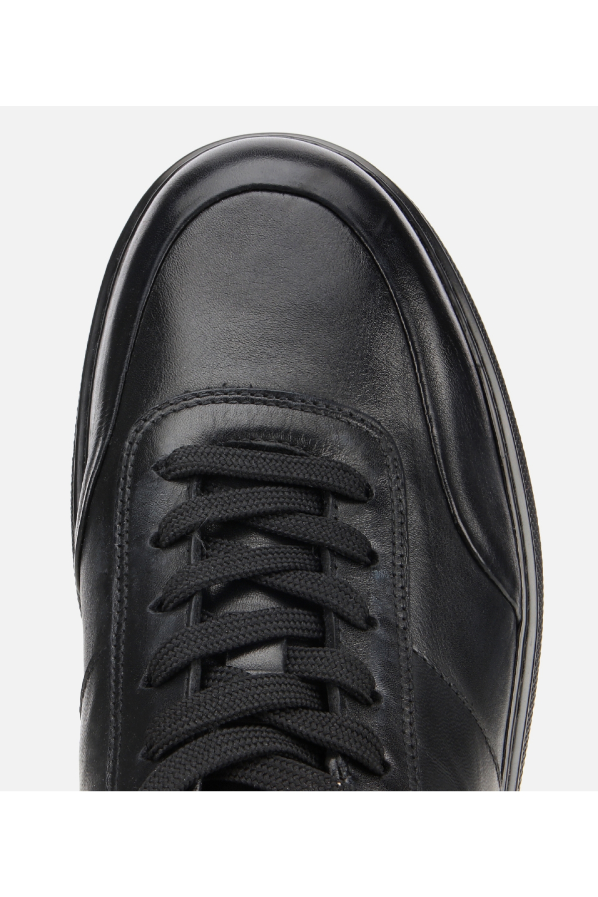 Erkek Deri Siyah Yumuşak Dokulu Günlük Ayakkabı - Görsel 5