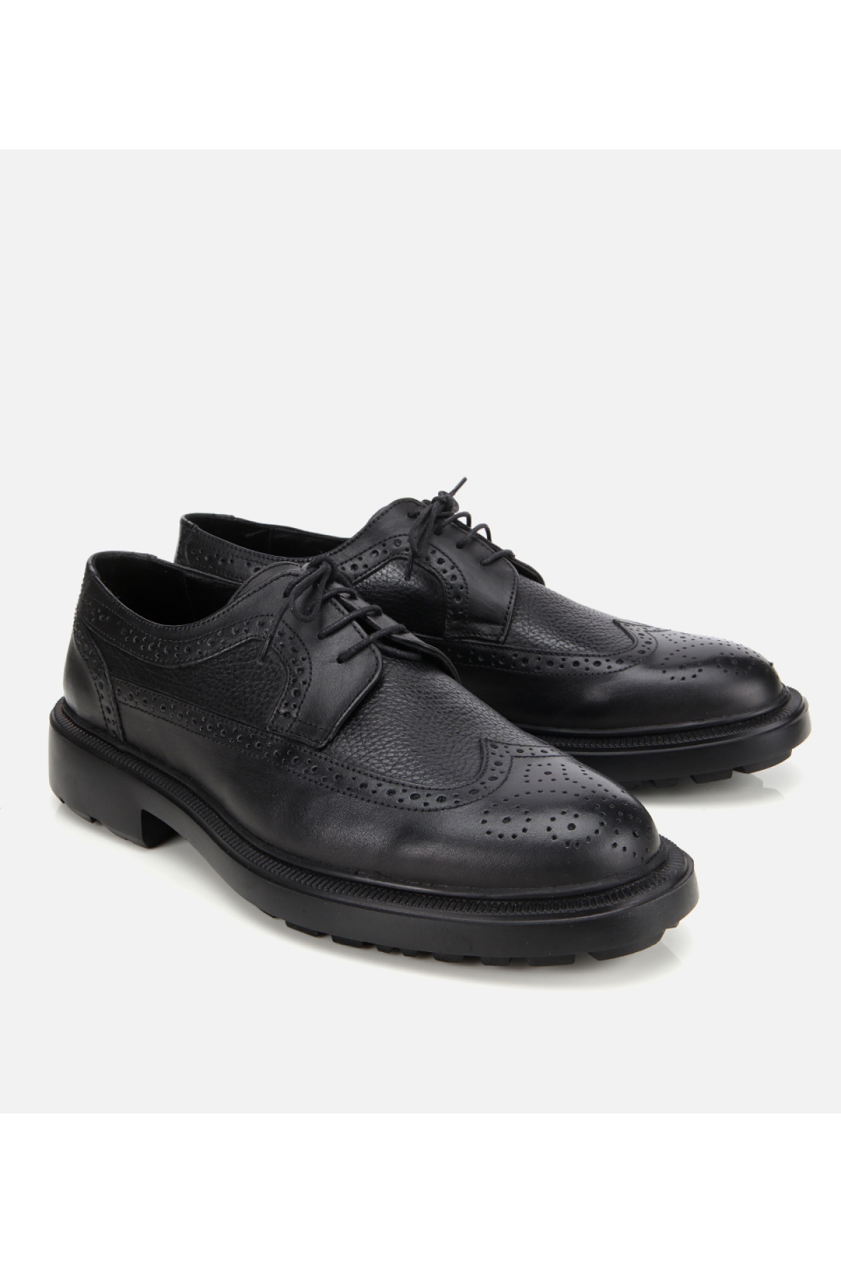 Erkek Deri Siyah Yumuşak Dokulu Günlük Ayakkabı - Görsel 2