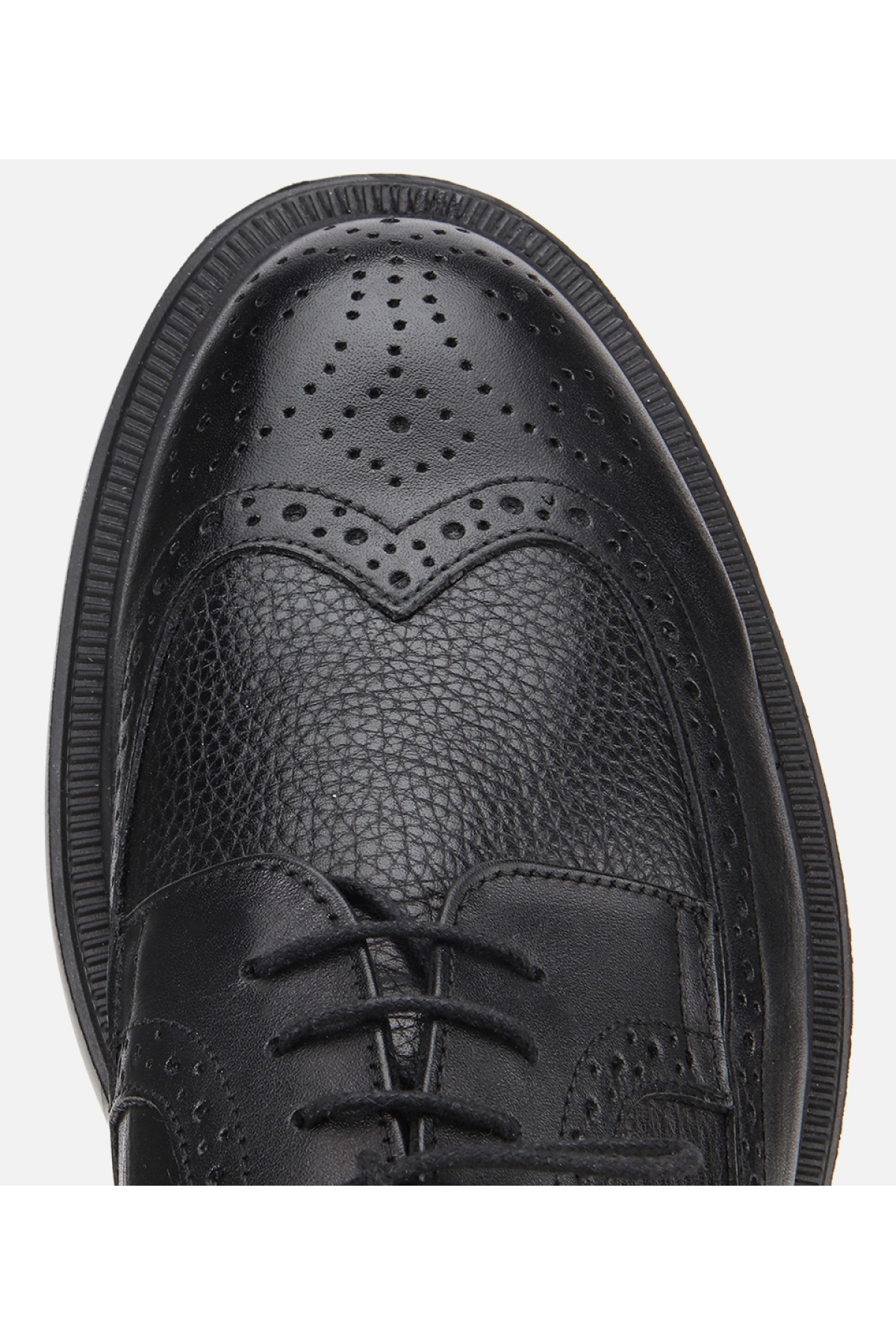 Erkek Deri Siyah Yumuşak Dokulu Günlük Ayakkabı - Görsel 5
