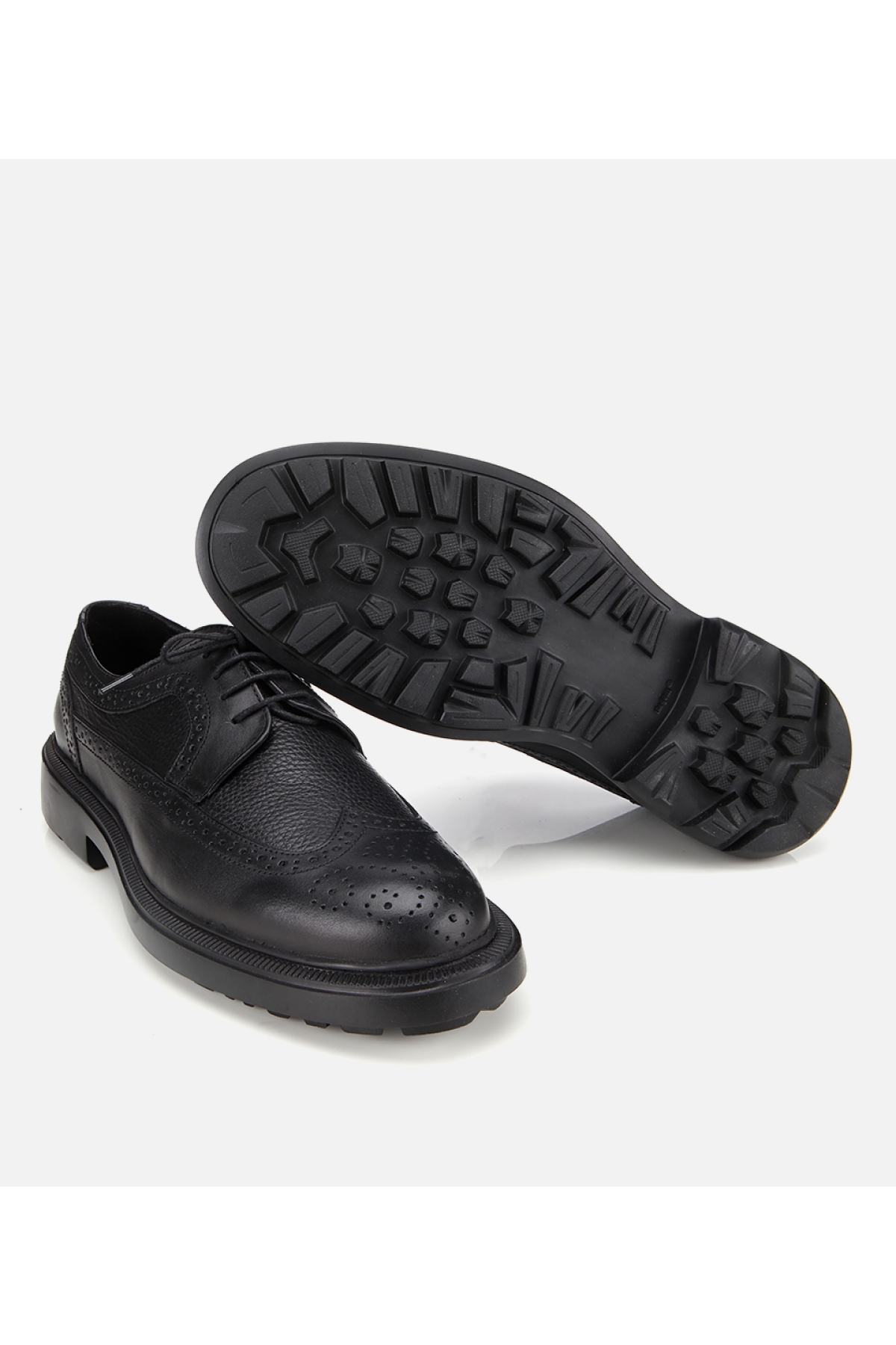 Erkek Deri Siyah Yumuşak Dokulu Günlük Ayakkabı - Görsel 6