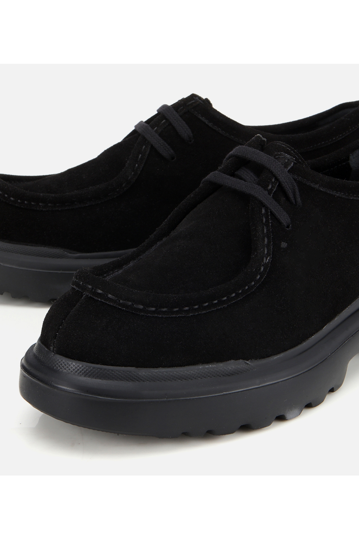 Erkek Süet Deri Siyah Yüksek Tabanlı Günlük Ayakkabı - Görsel 3