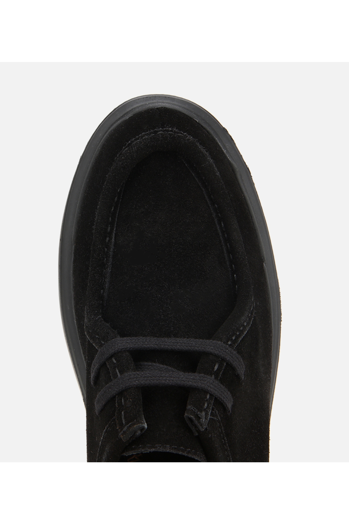Erkek Süet Deri Siyah Yüksek Tabanlı Günlük Ayakkabı - Görsel 5