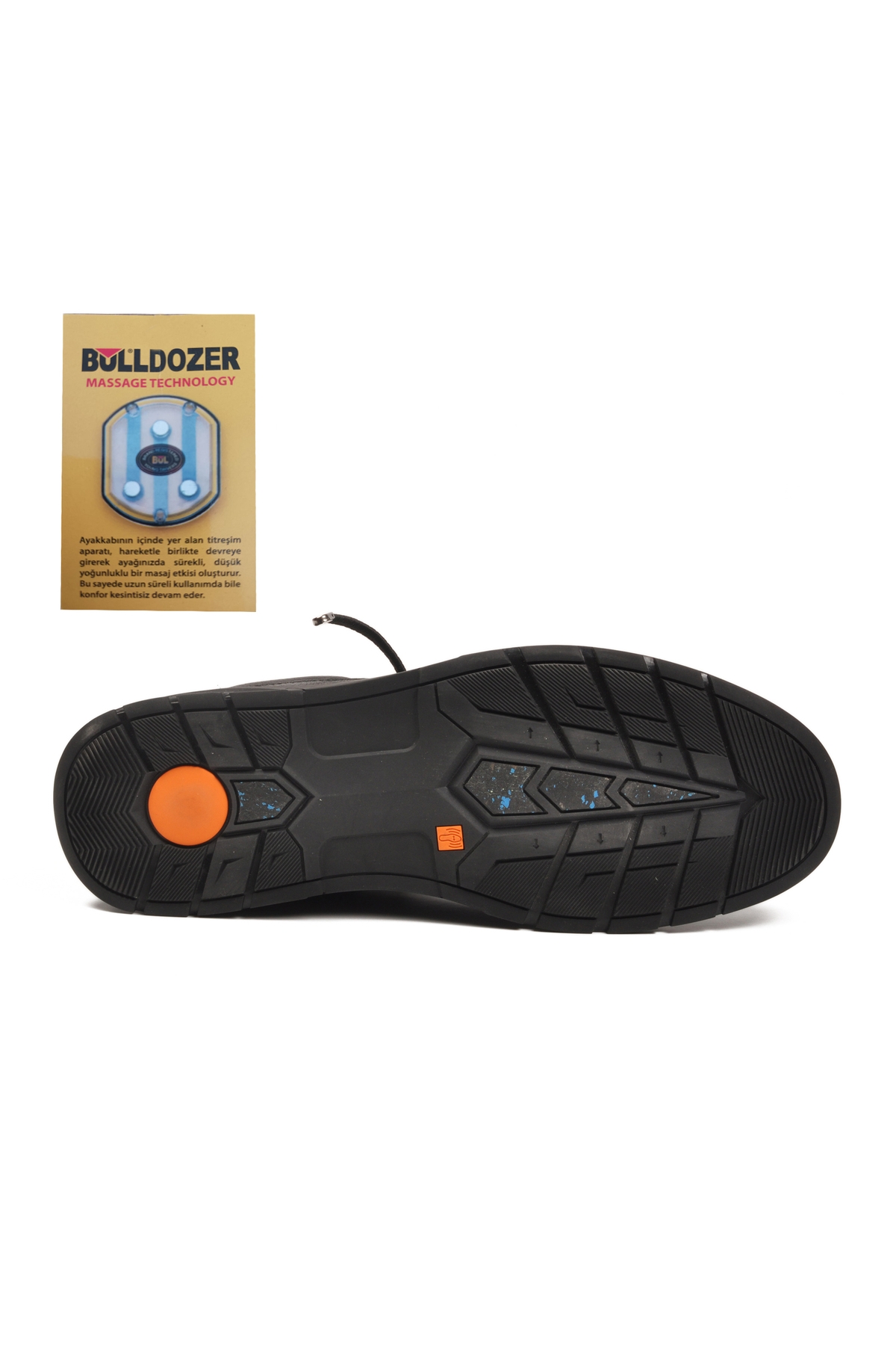 Siyah Floter Hakiki Deri Masaj Etkili Erkek Casual Ayakkabı 260044 M - Görsel 6
