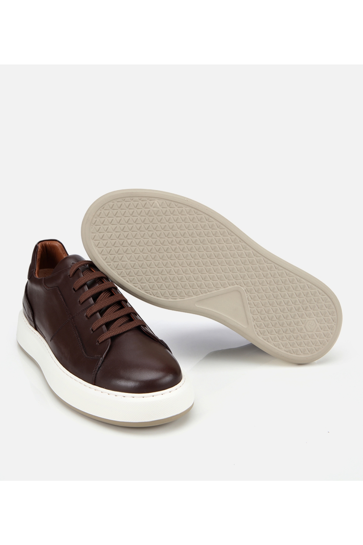 Erkek Deri Kahverengi Yumuşak Dokulu Günlük Ayakkabı - Görsel 6
