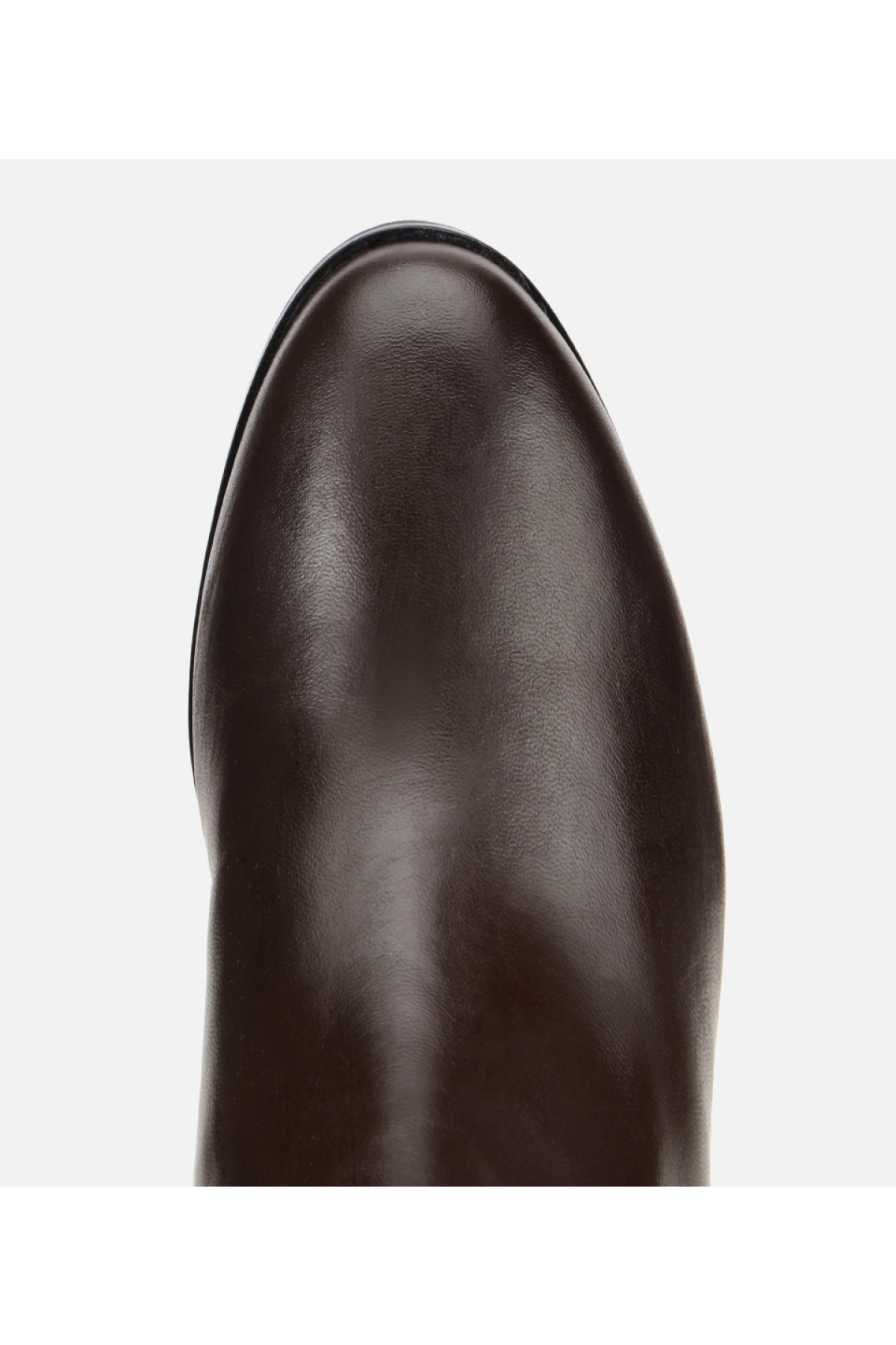 Kadın Deri Kahverengi Toka Detaylı Bilekte Topuklu Bot - Görsel 5