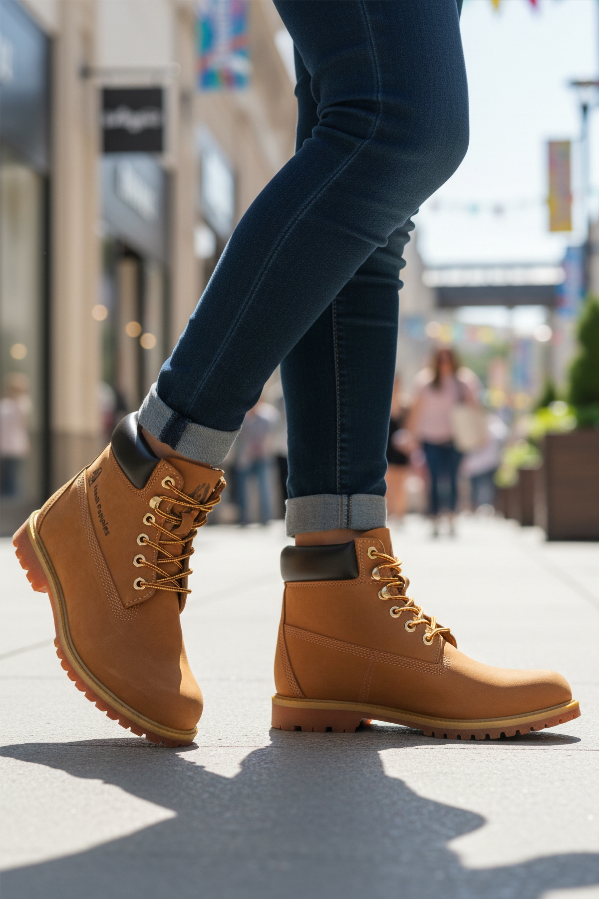 Tarçın Nubuk Hakiki Deri Kaymaz Taban Unisex Bot Empresa G - Görsel 4