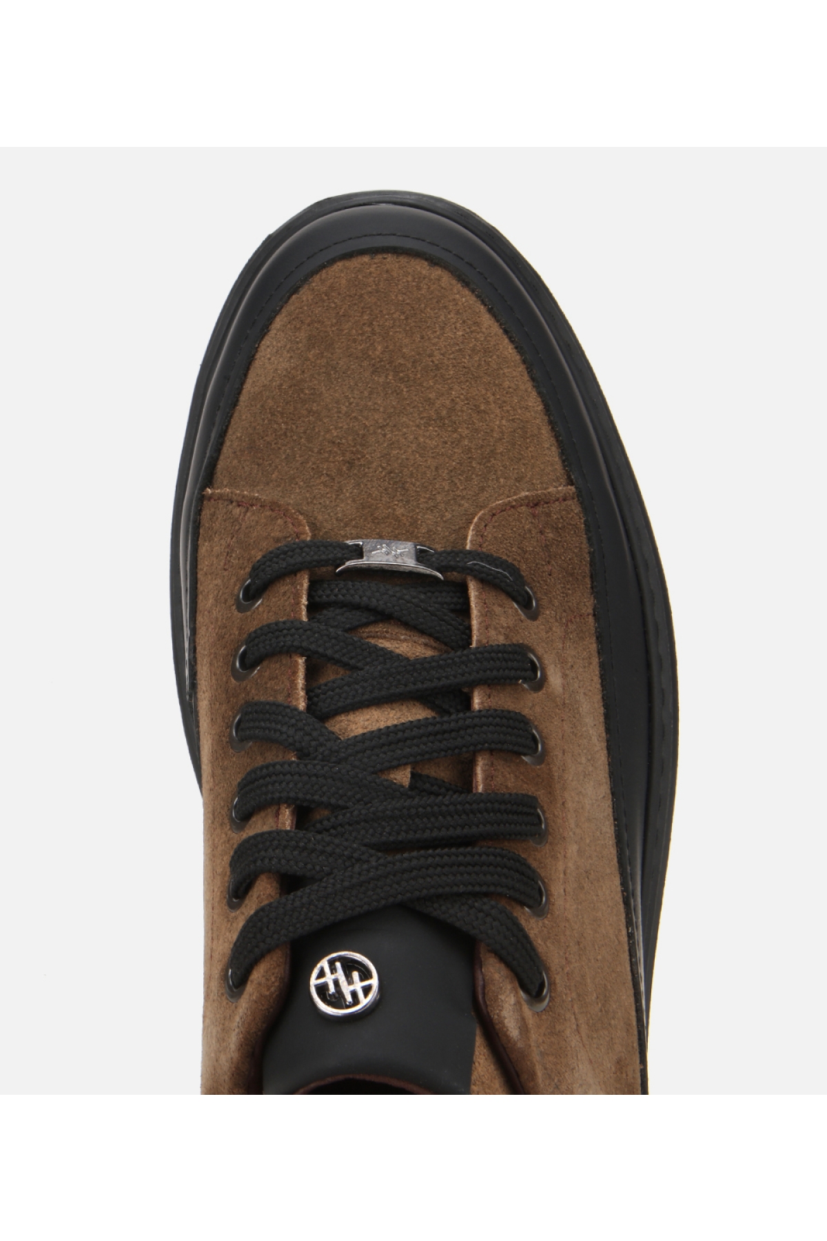 Erkek Süet Deri Haki Kalın Tabanlı Günlük Ayakkabı - Görsel 5