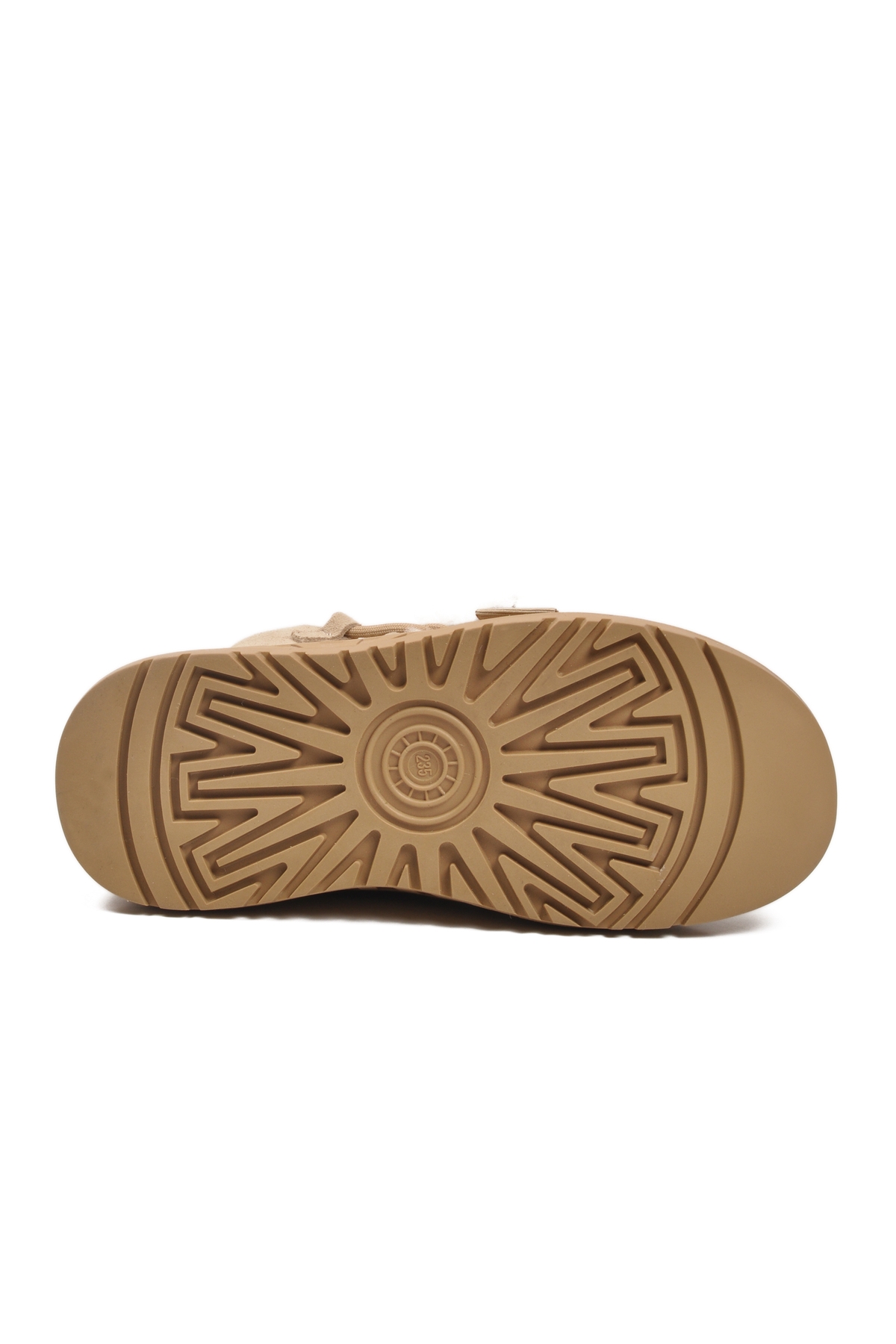 Bej Süet İçi Kürklü Soğuğa Dirençli Kaymaz Kadın Bot Tape Z - Görsel 6