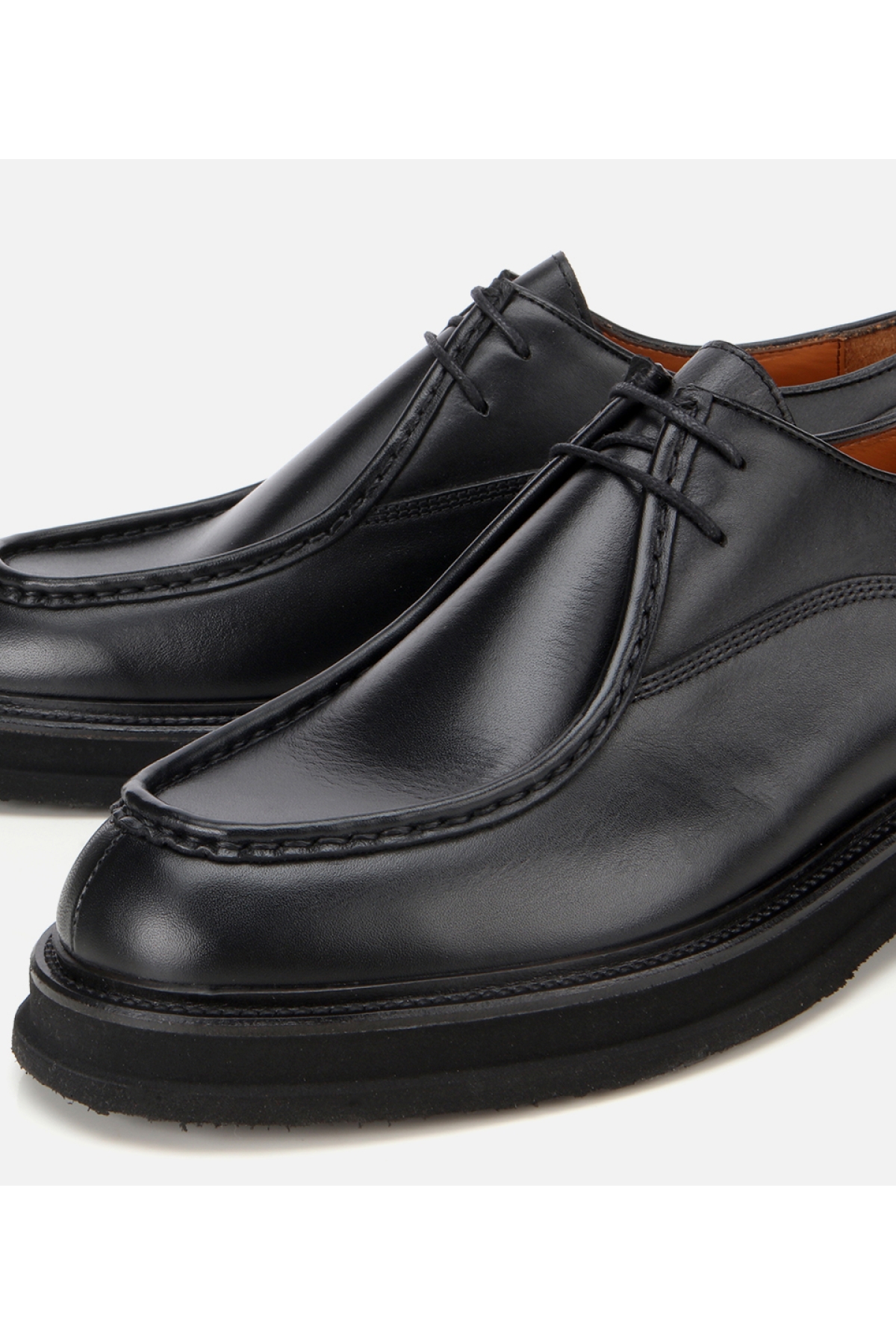 Hotiç Hotiç Erkek Deri Siyah Dikiş Burunlu Günlük Ayakkabı Casual Ayakkabı | Flo Siyah - 4. görsel