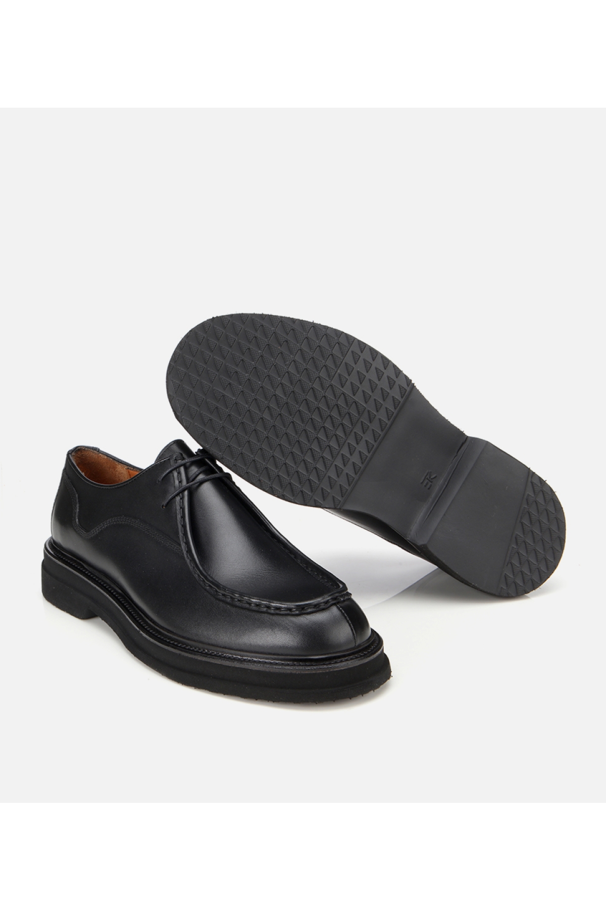 Hotiç Hotiç Erkek Deri Siyah Dikiş Burunlu Günlük Ayakkabı Casual Ayakkabı | Flo Siyah - 7. görsel