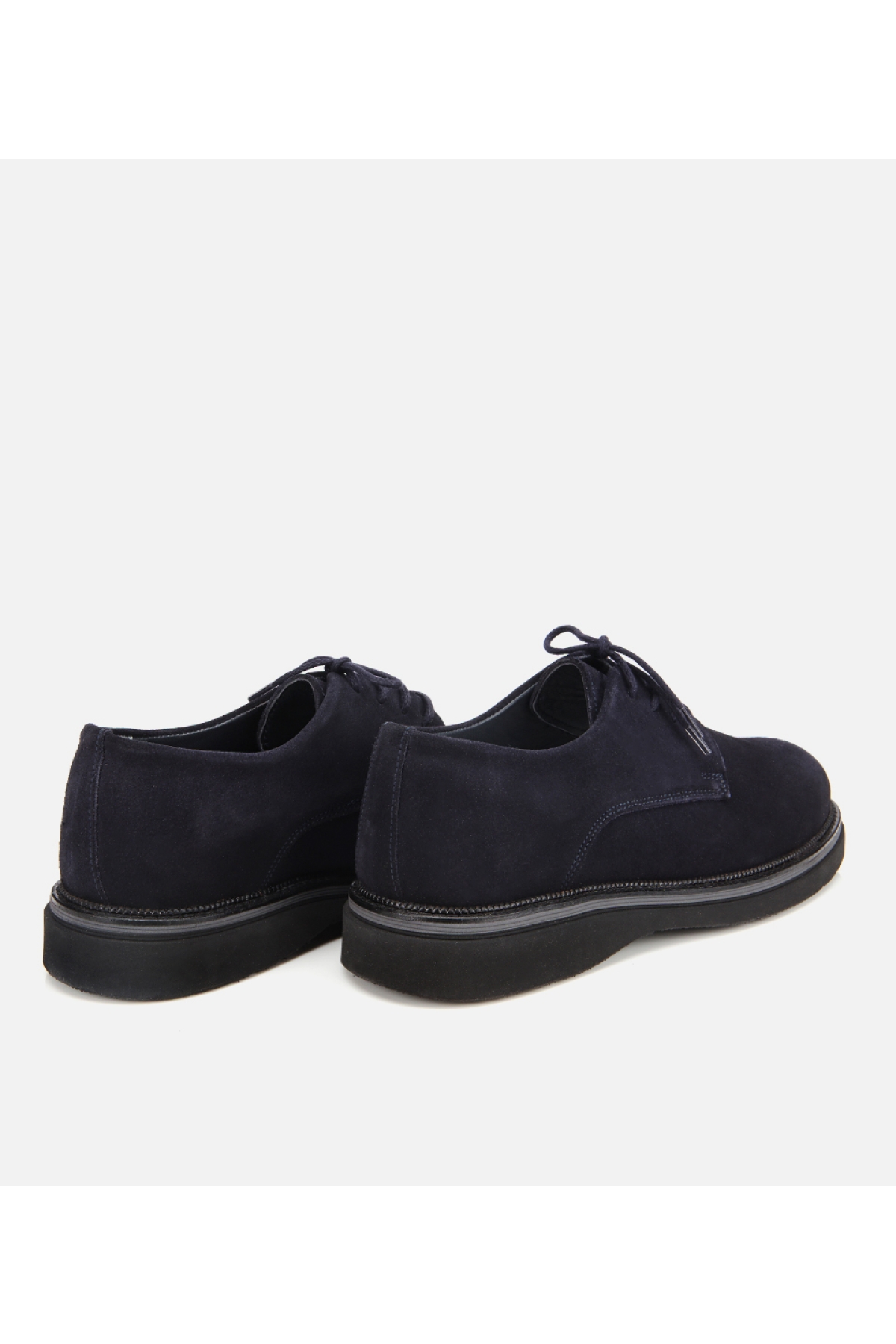 Erkek Süet Deri Lacivert Hafif Tabanlı Günlük Ayakkabı - Görsel 4