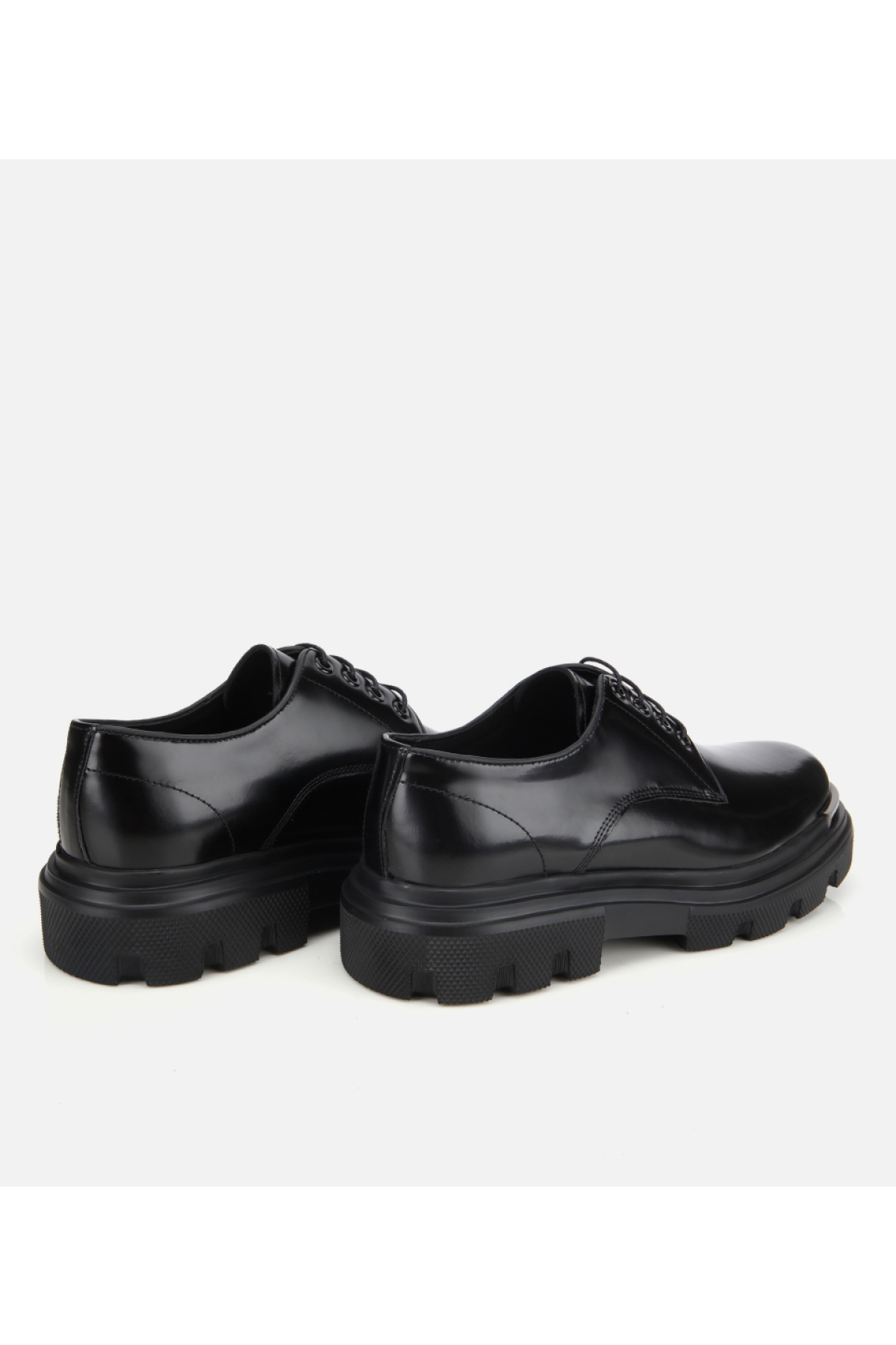 Erkek Açma Deri Siyah Yüksek Tabanlı Günlük Ayakkabı - Görsel 4