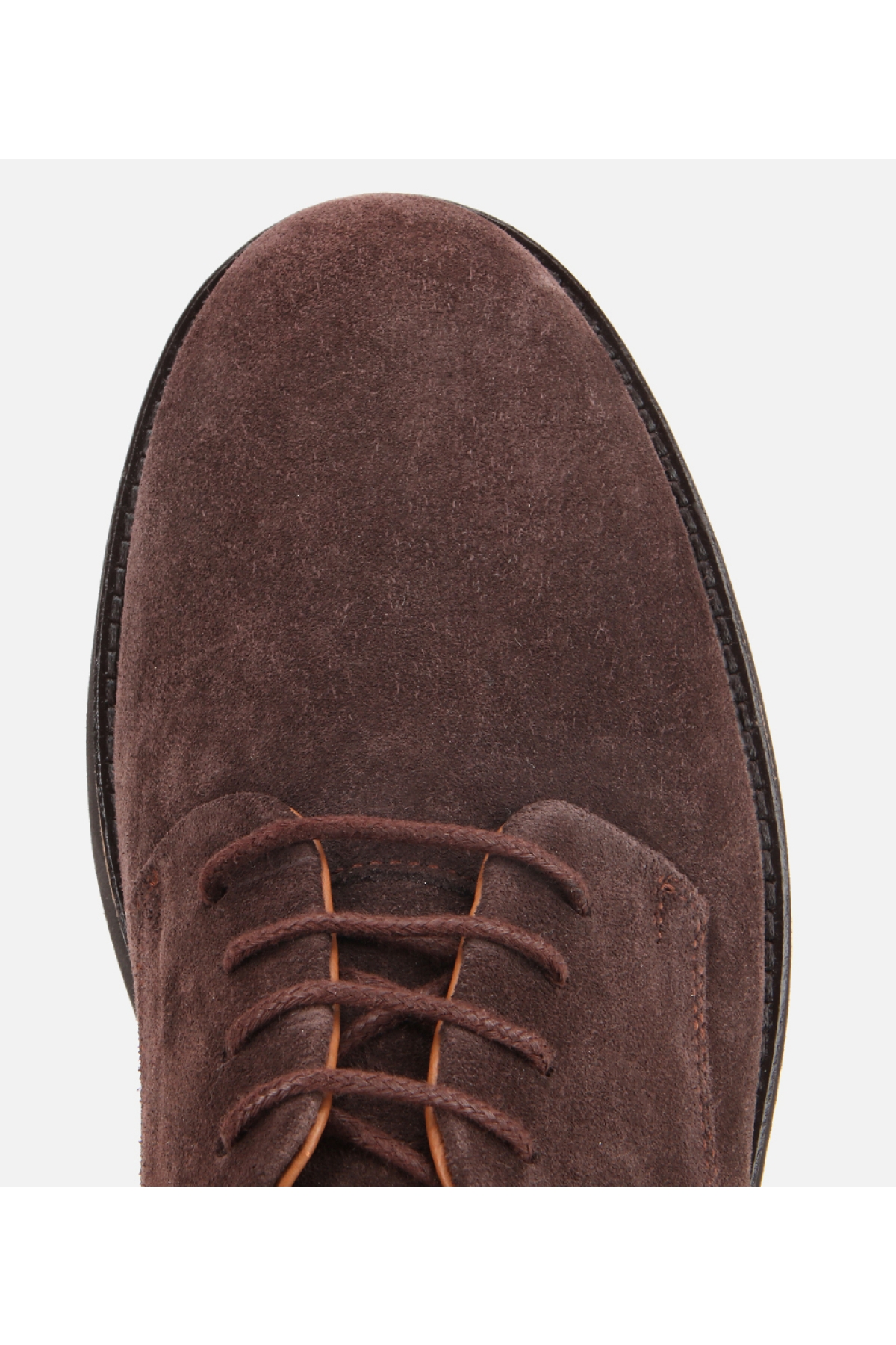 Erkek Süet Deri Kahverengi Hafif Tabanlı Günlük Ayakkabı - Görsel 5