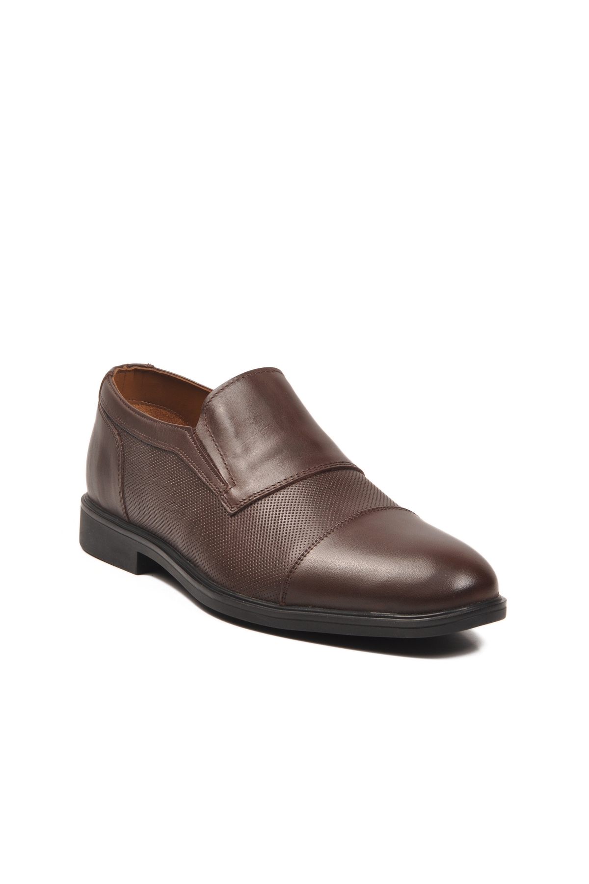 Kahve Hakiki Deri Erkek Klasik Ayakkabı 1928 M - Görsel 4