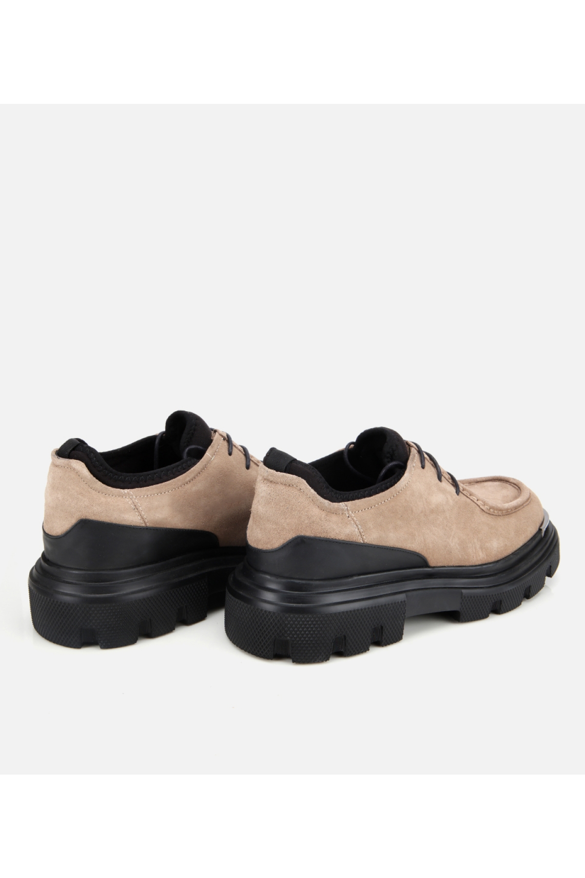Erkek Süet Deri Vizon Yüksek Tabanlı Günlük Ayakkabı - Görsel 4