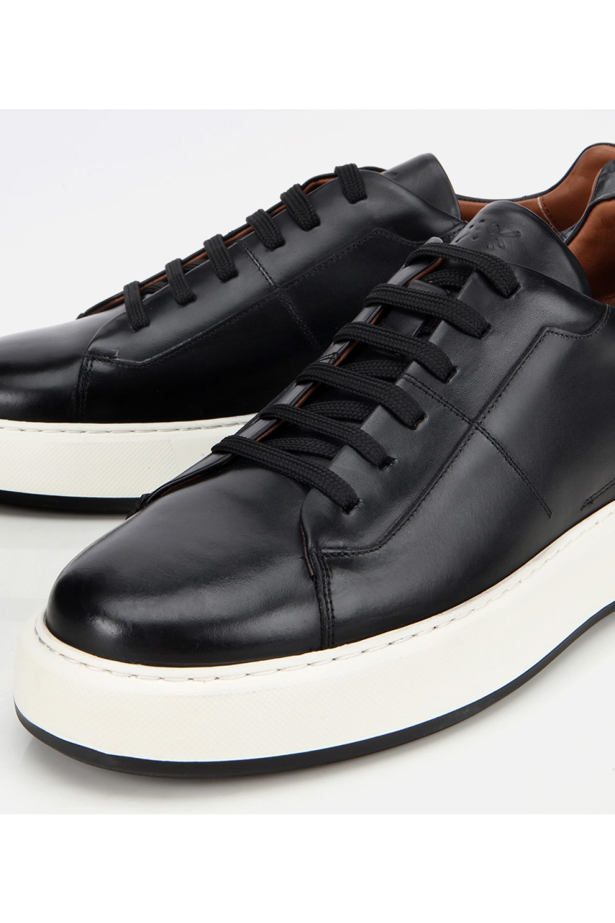 Erkek Deri Siyah Yumuşak Dokulu Günlük Ayakkabı - Görsel 3