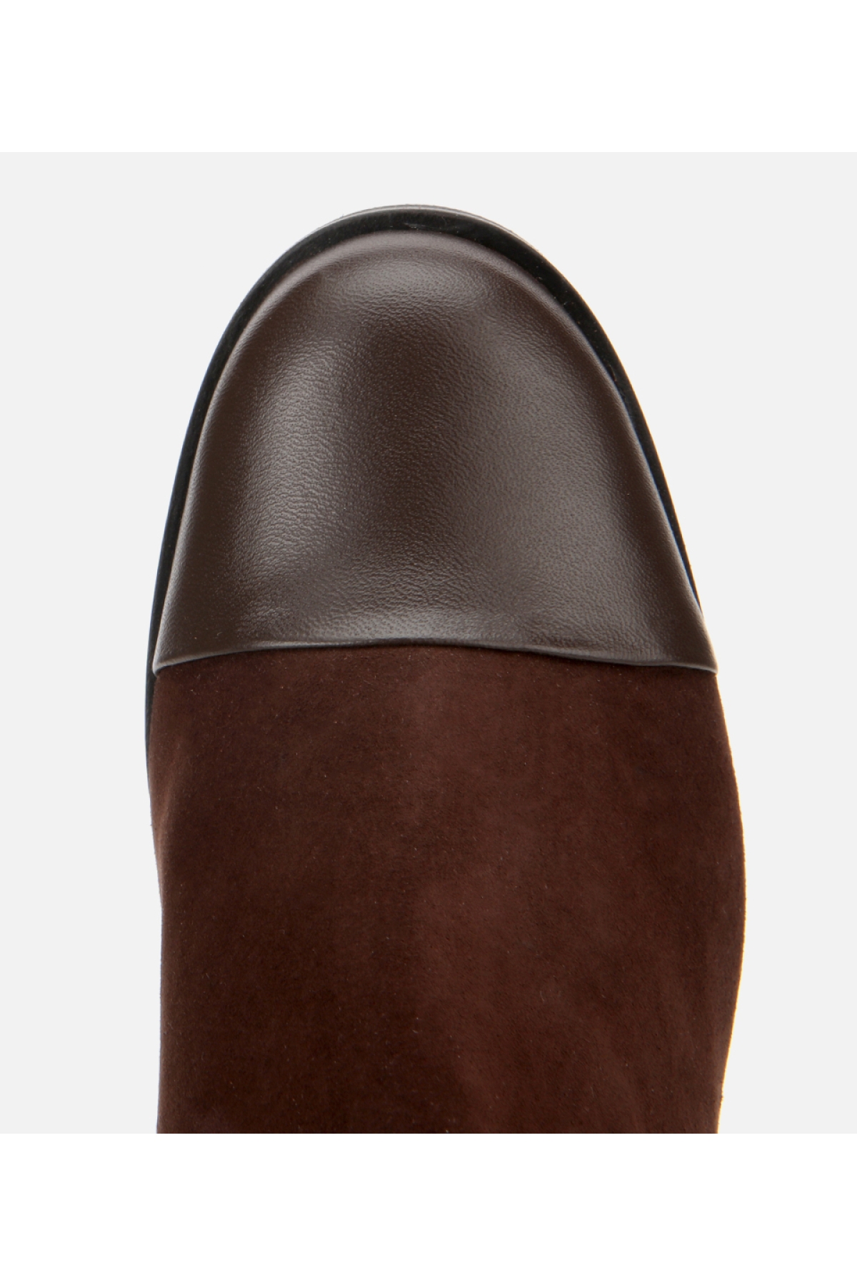 Hotiç Hotiç Kadın Süet Deri Kahverengi Gold Detaylı Bilekte Topuklu Bot | Flo Kahverengi - 5. görsel