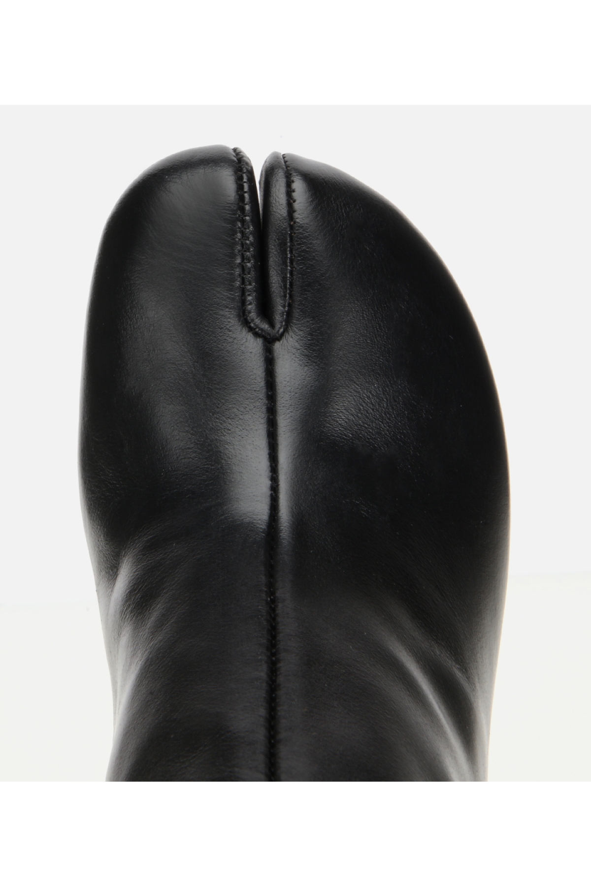Kadın Deri Siyah Streç Blok Detaylı Topuklu Bot - Görsel 5