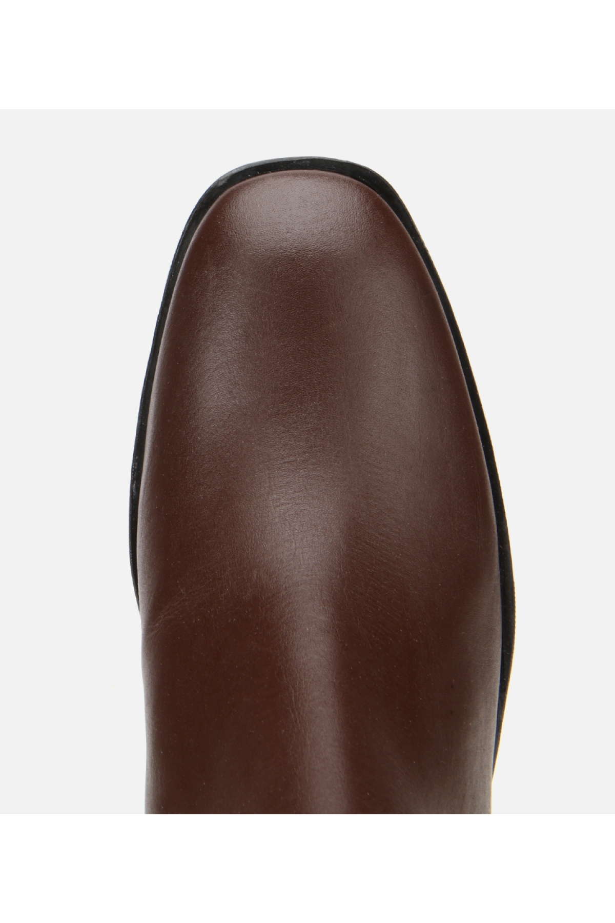 Kadın Deri Kahverengi Bilekte Topuklu Bot - Görsel 5